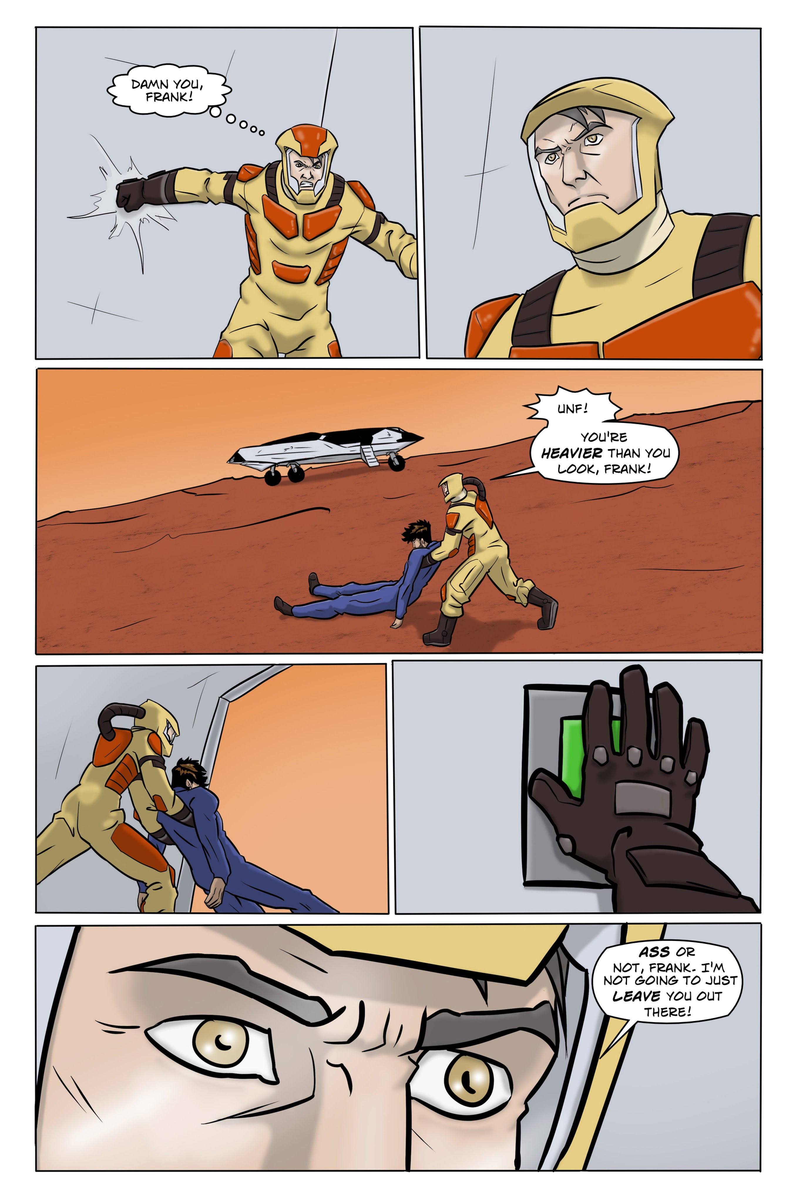 Read online Mars One comic -  Issue #3 - 21