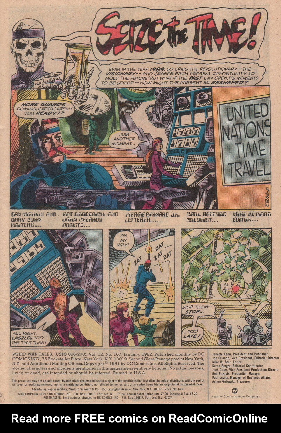 Read online Weird War Tales (1971) comic -  Issue #107 - 3