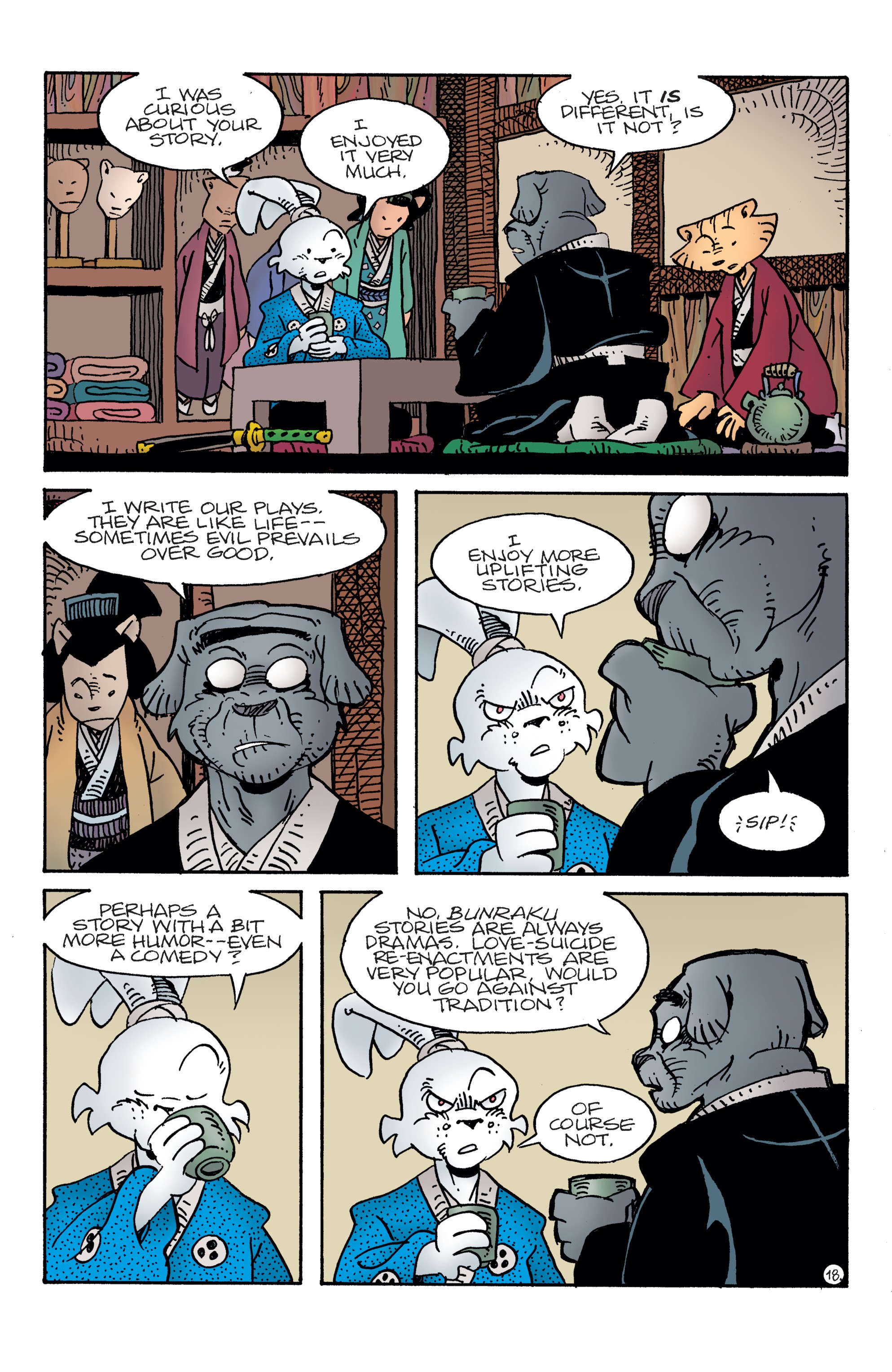 Read online Usagi Yojimbo (2019) comic -  Issue #1 - 19
