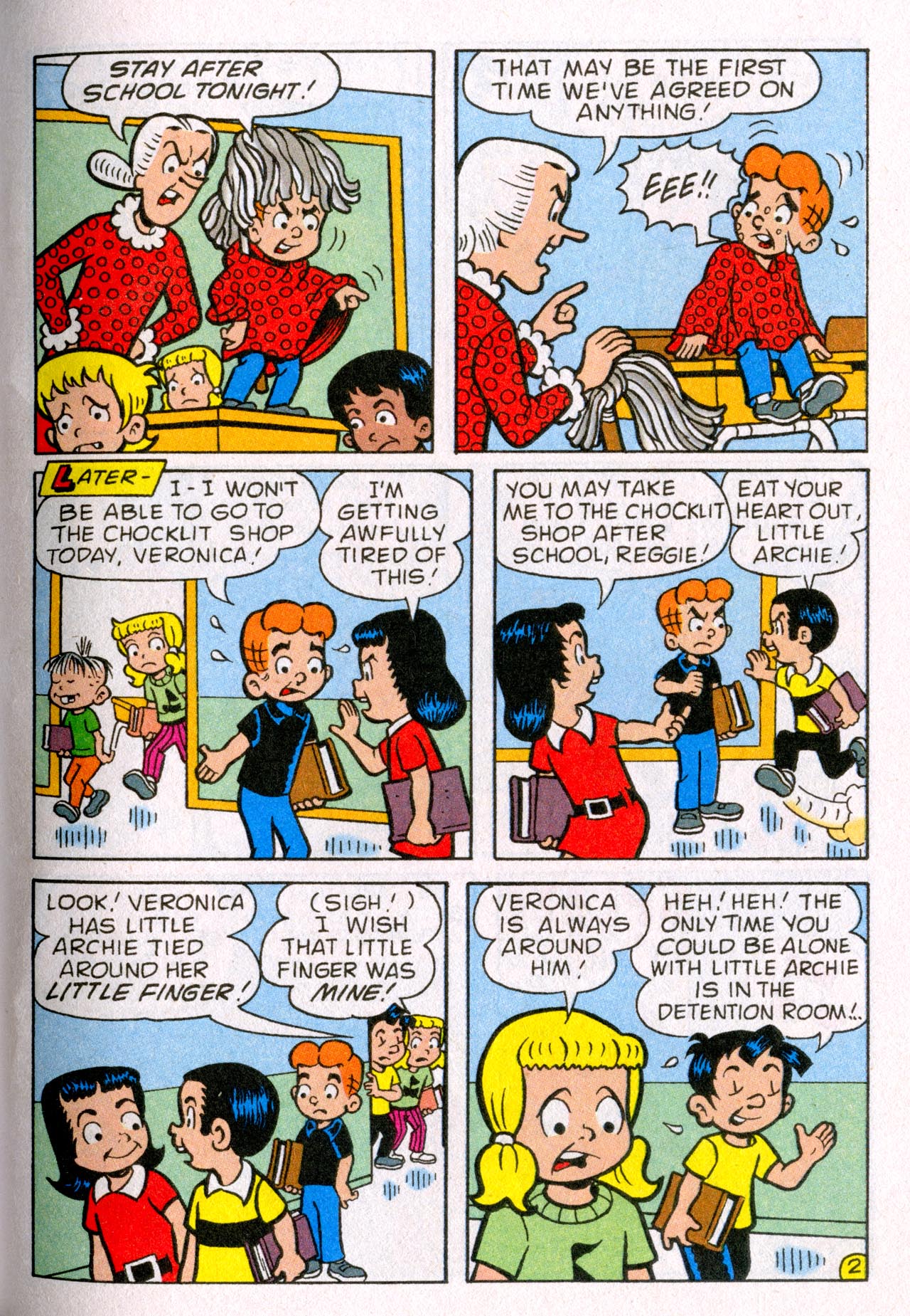 Read online Betty and Veronica Double Digest comic -  Issue #242 - 231