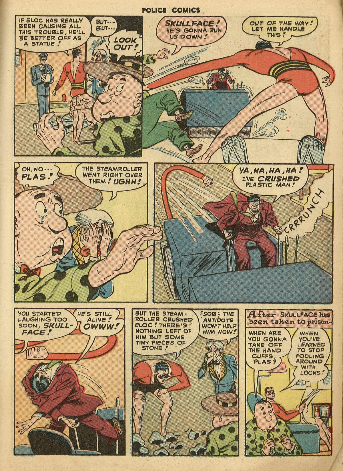 Read online Police Comics comic -  Issue #77 - 17