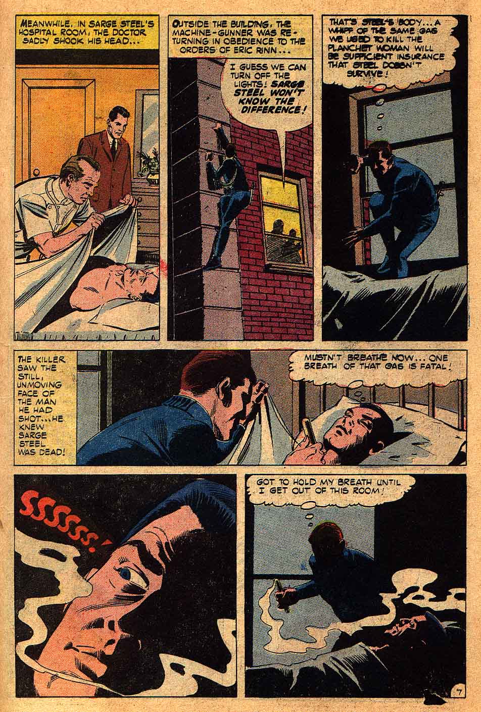 Read online Sarge Steel comic -  Issue #7 - 11