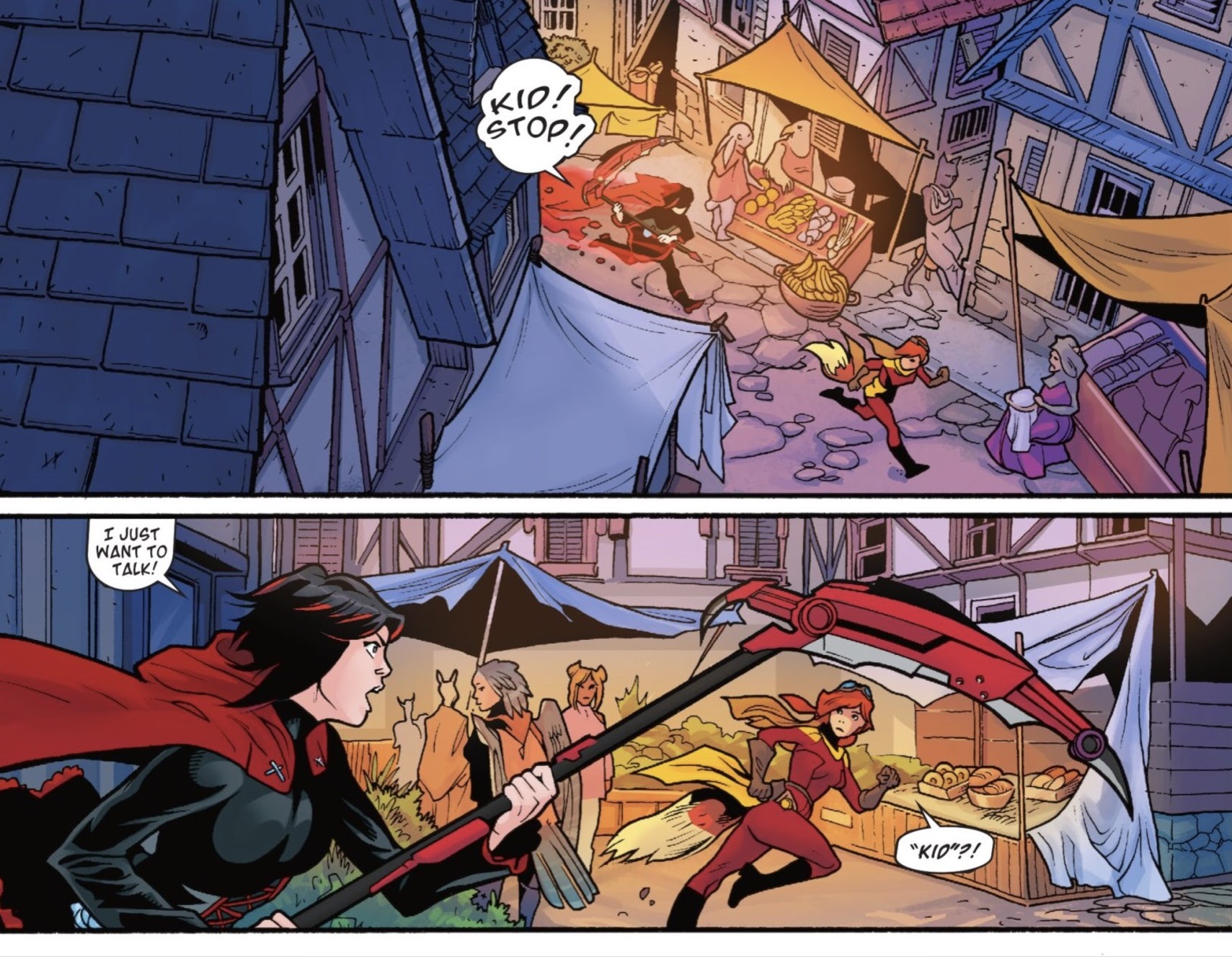 Read online RWBY/Justice League comic -  Issue #5 - 6