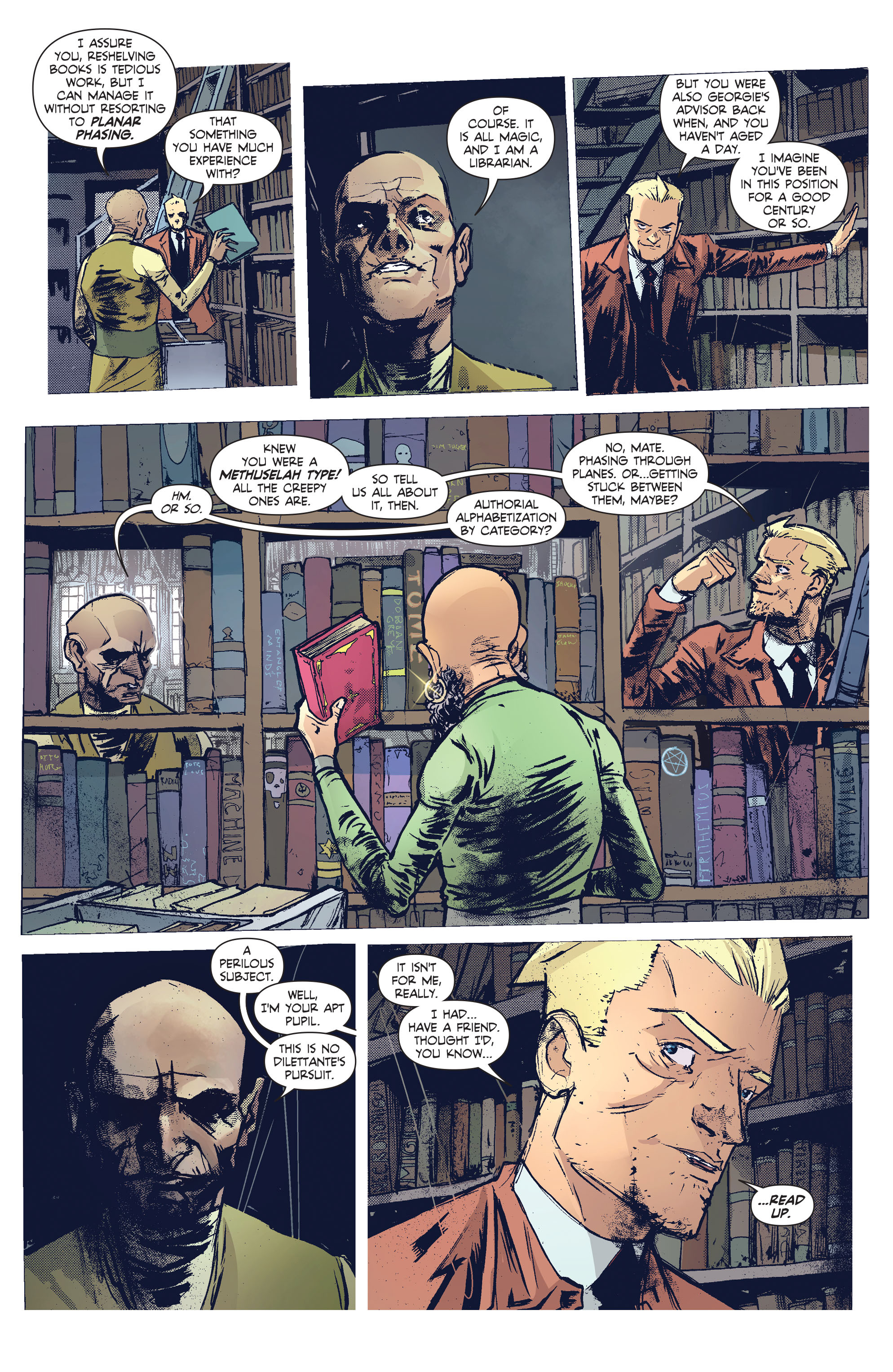 Read online Constantine: The Hellblazer comic -  Issue #5 - 7