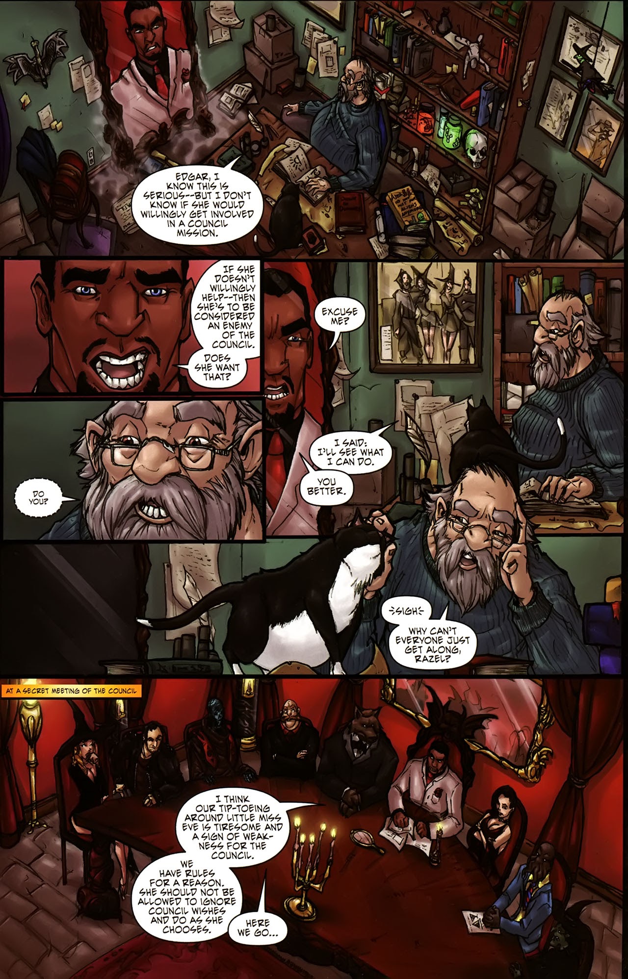 Read online Eve: Vampire Diva comic -  Issue #1 - 10