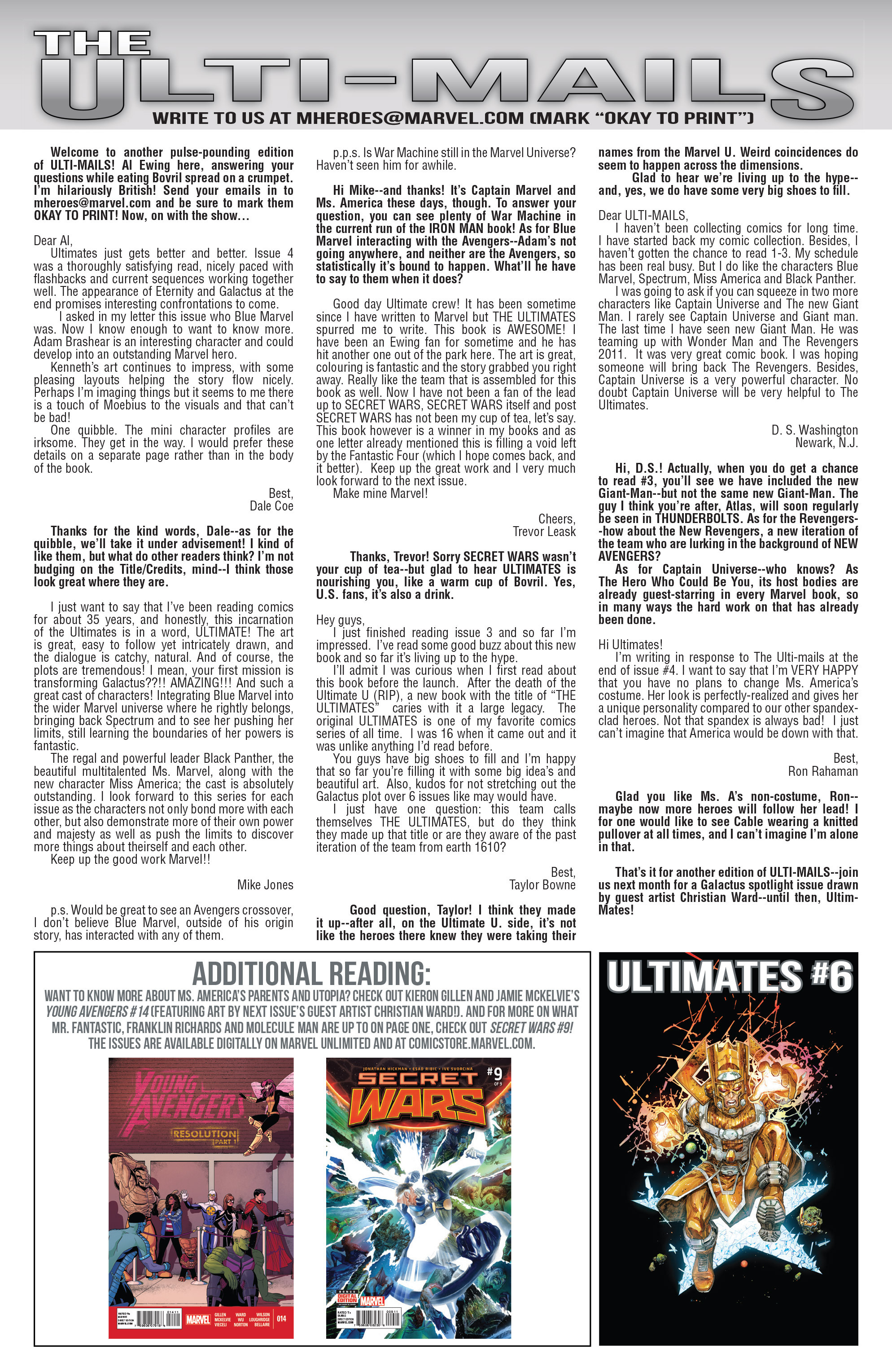 Read online The Ultimates (2016) comic -  Issue #5 - 21