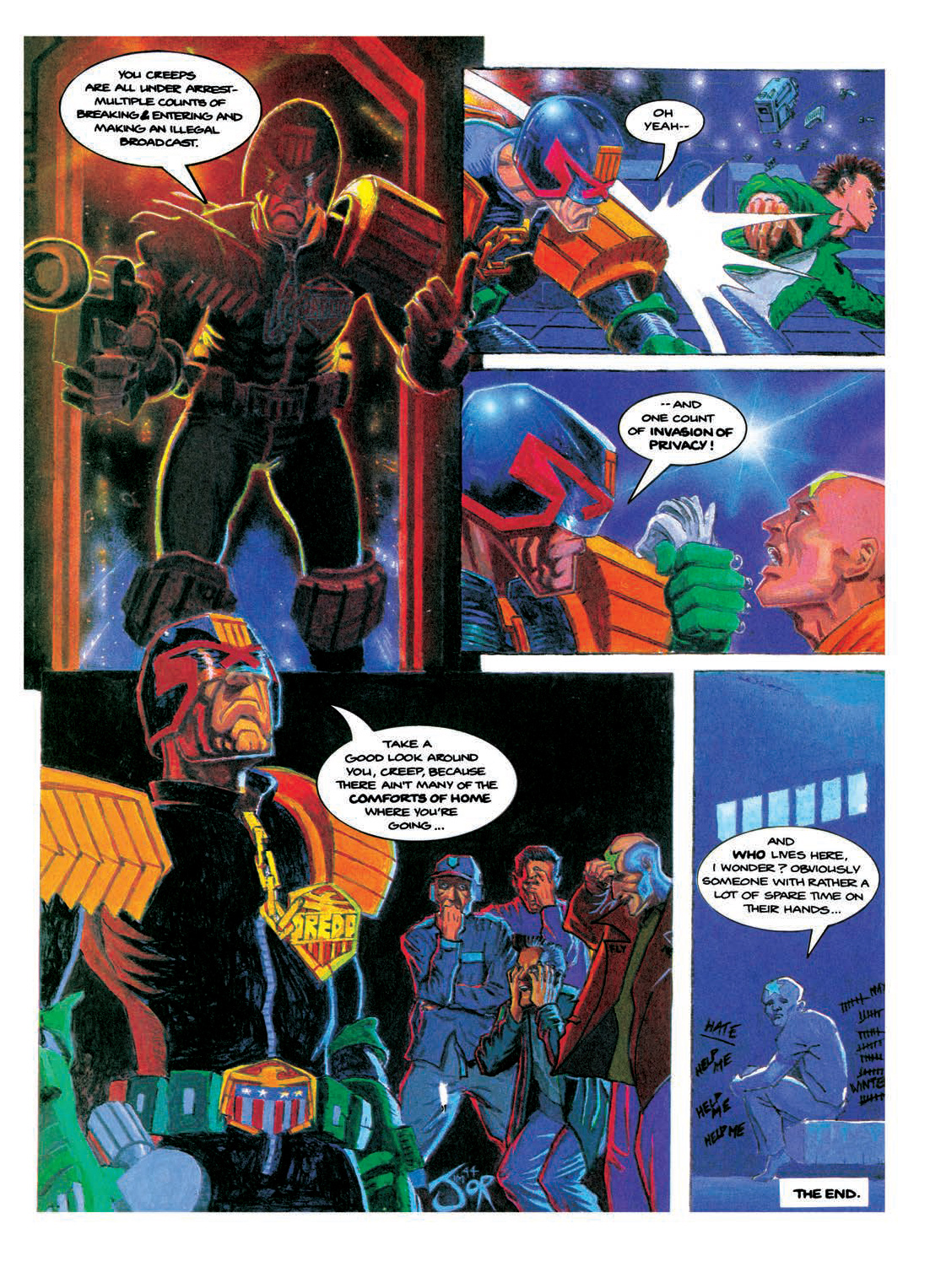 Read online Judge Dredd: The Restricted Files comic -  Issue # TPB 4 - 118