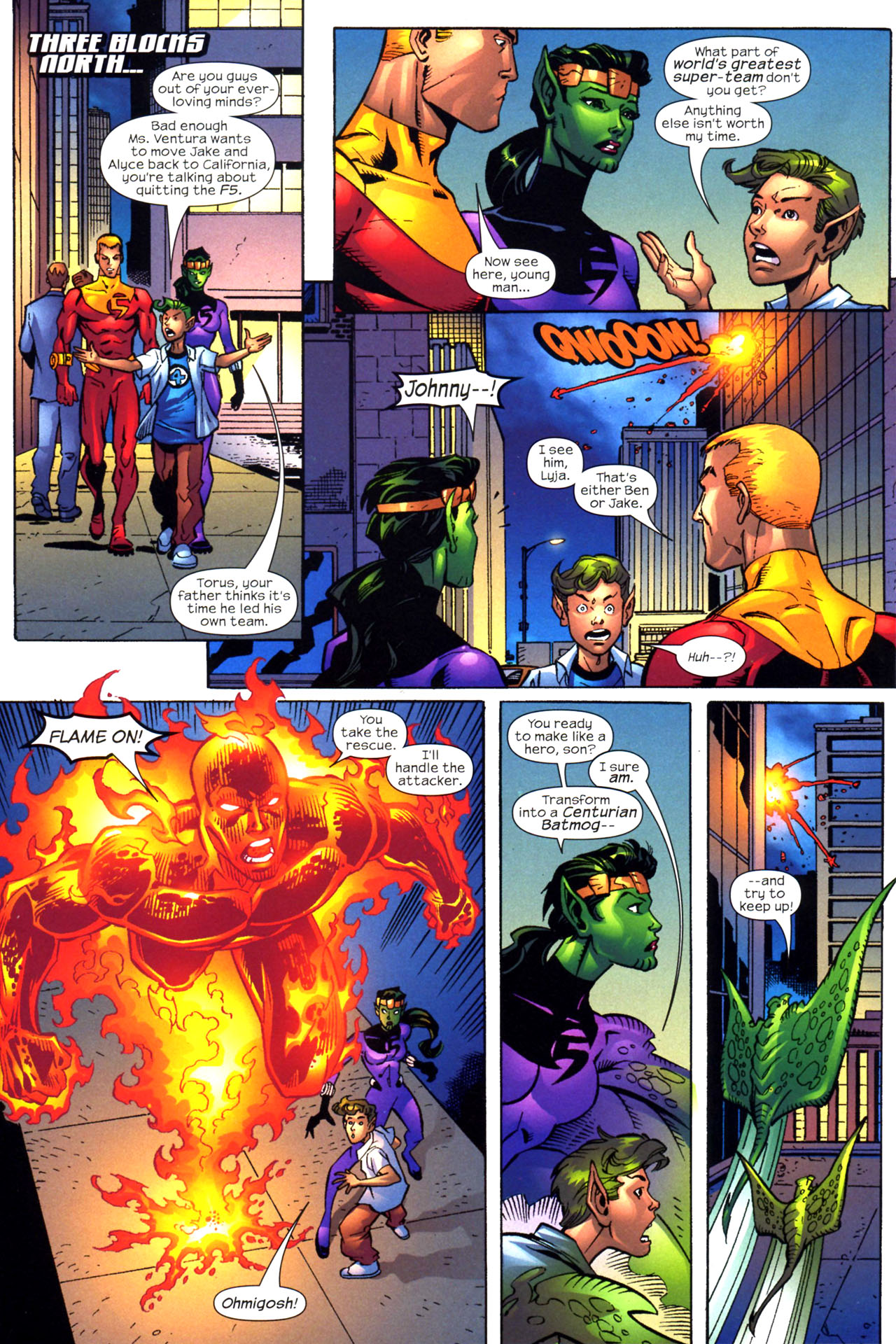 Read online Fantastic Five (2007) comic -  Issue #2 - 11