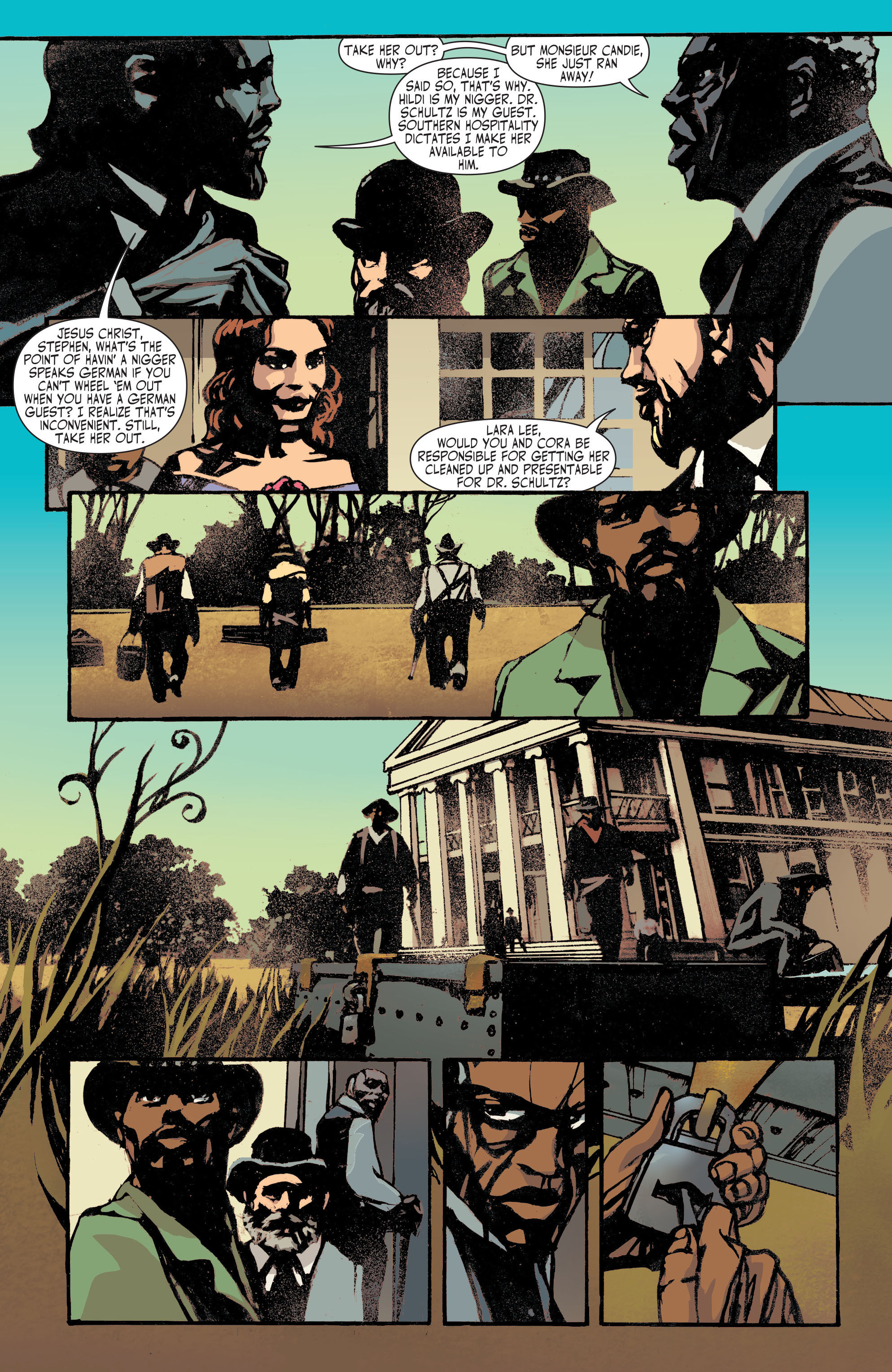 Read online Django Unchained comic -  Issue #5 - 20