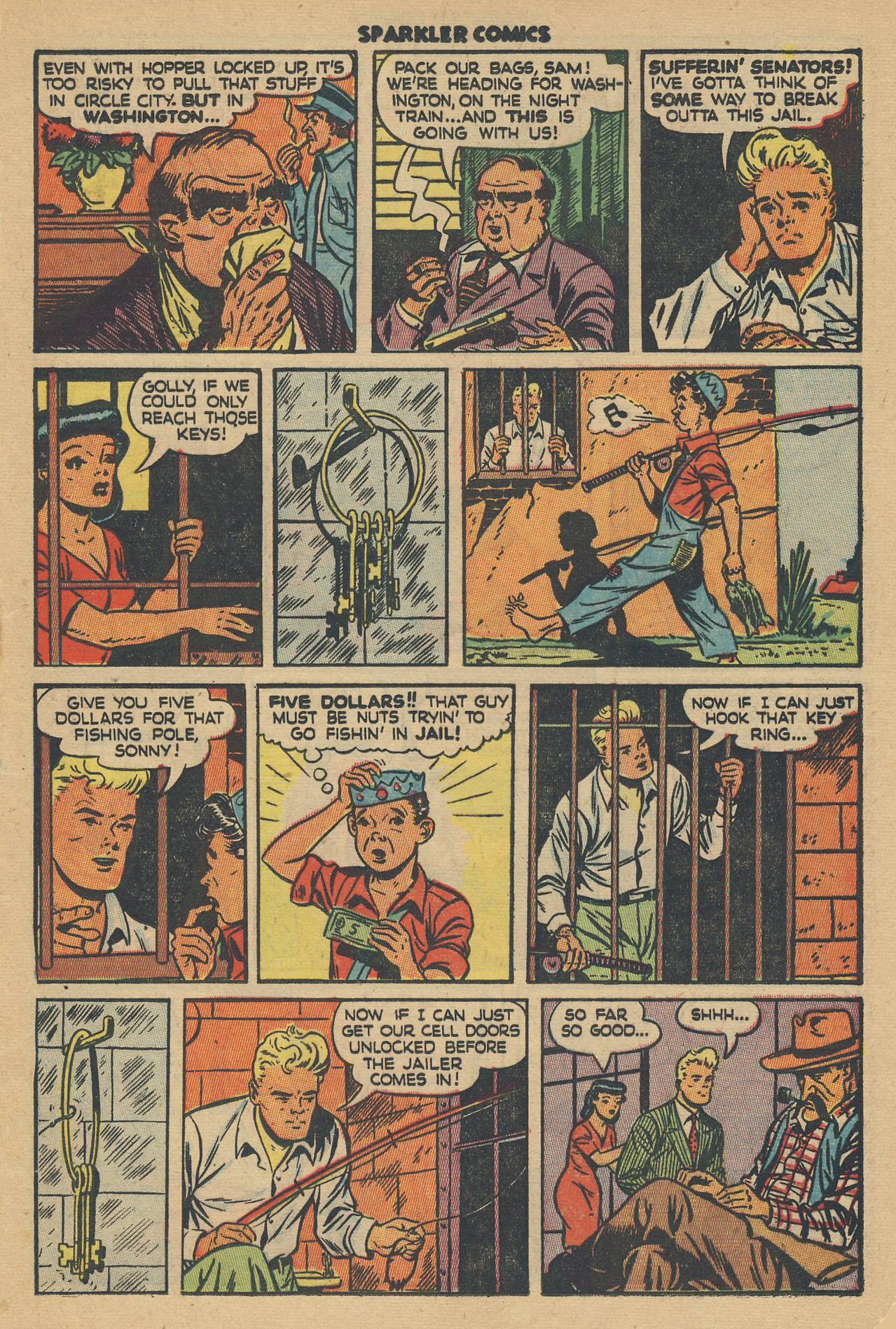 Read online Sparkler Comics comic -  Issue #57 - 29