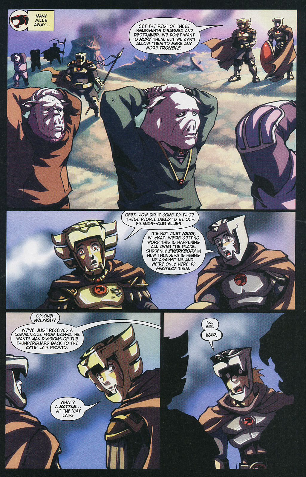 Read online ThunderCats: Enemy's Pride comic -  Issue #4 - 23