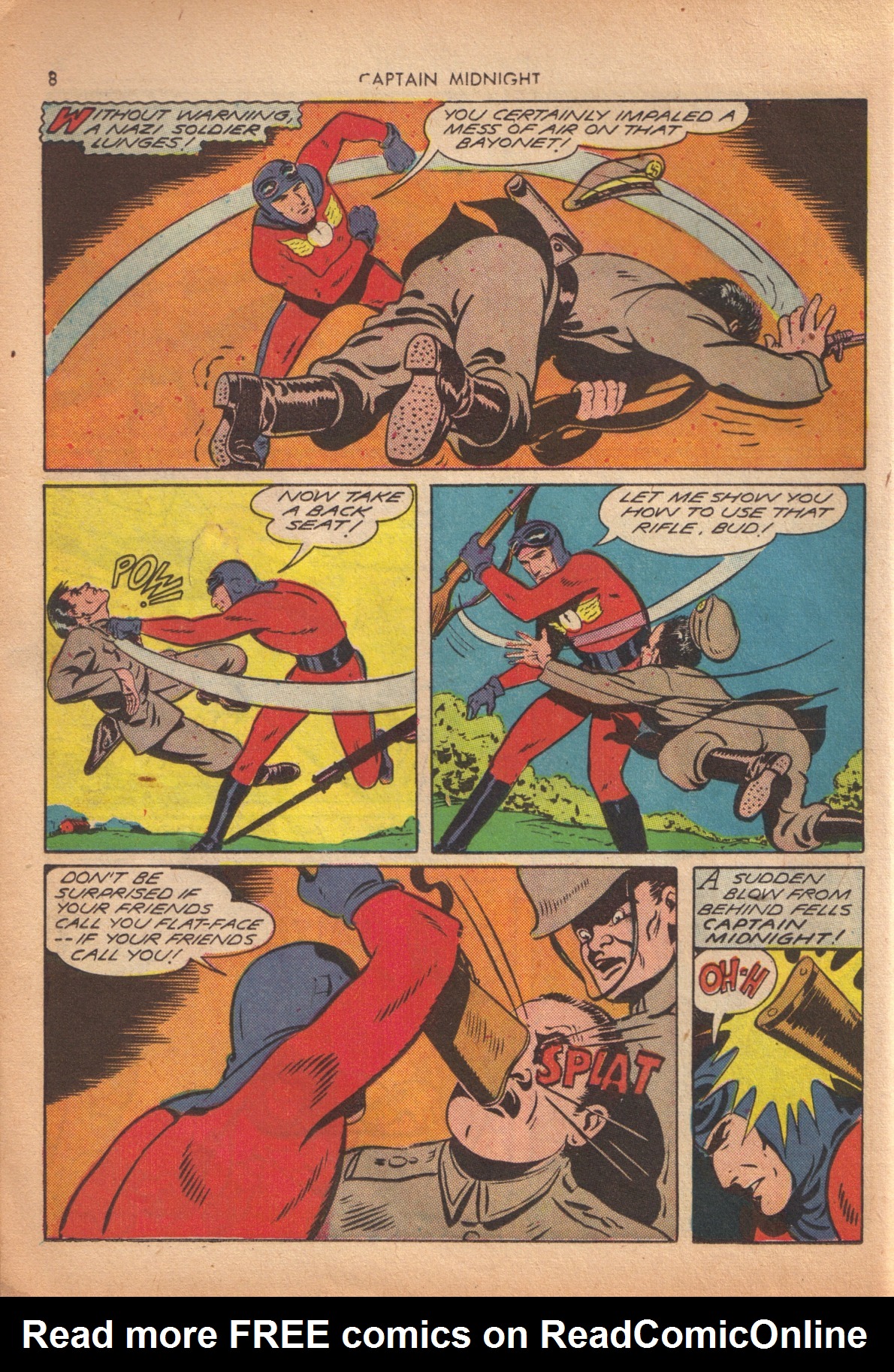Read online Captain Midnight (1942) comic -  Issue #10 - 8