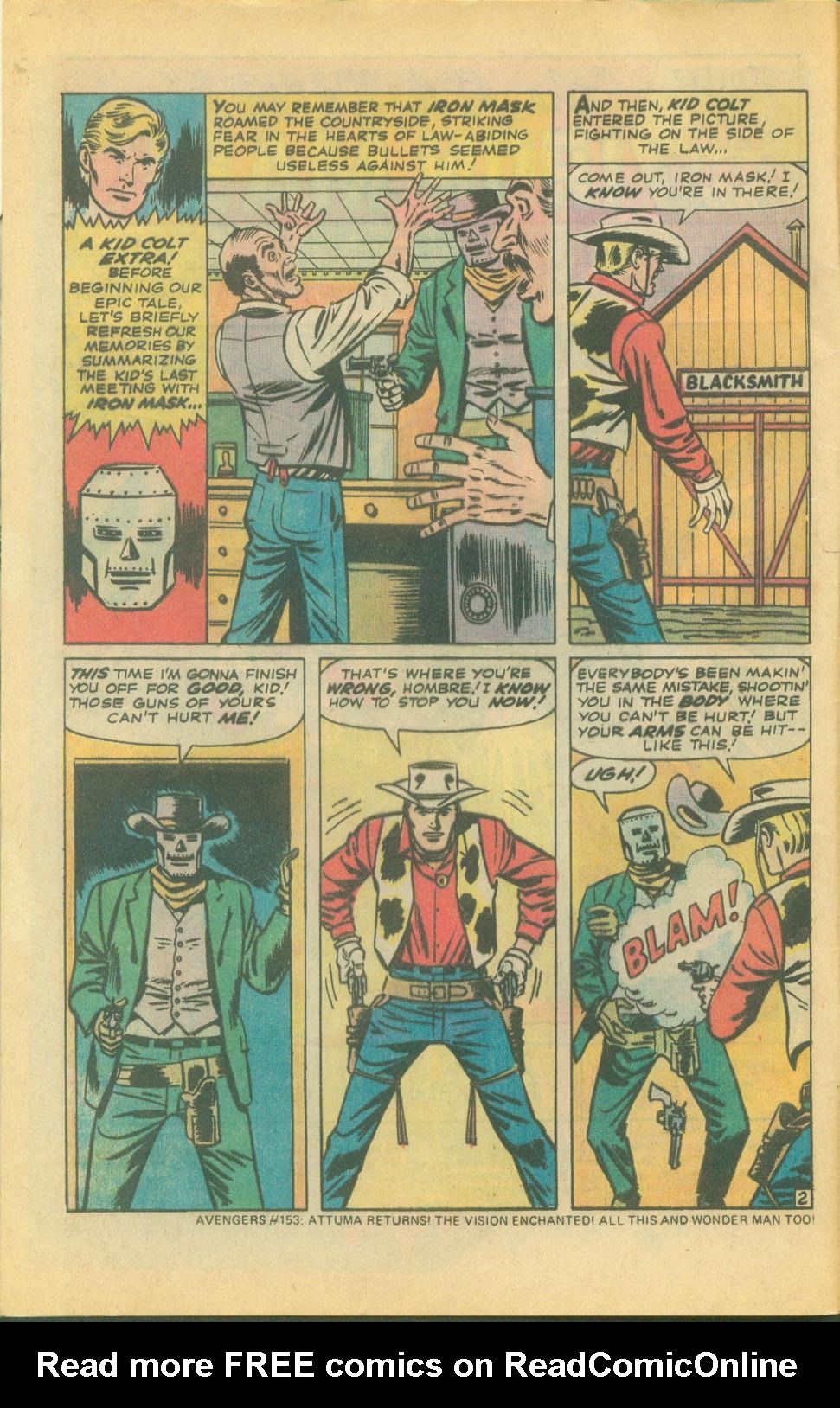 Read online Kid Colt Outlaw comic -  Issue #212 - 4