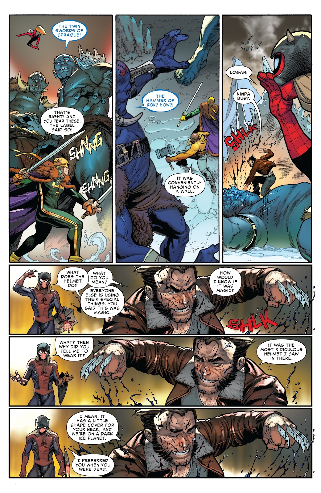 War Of The Realms Strikeforce issue TPB - Page 54