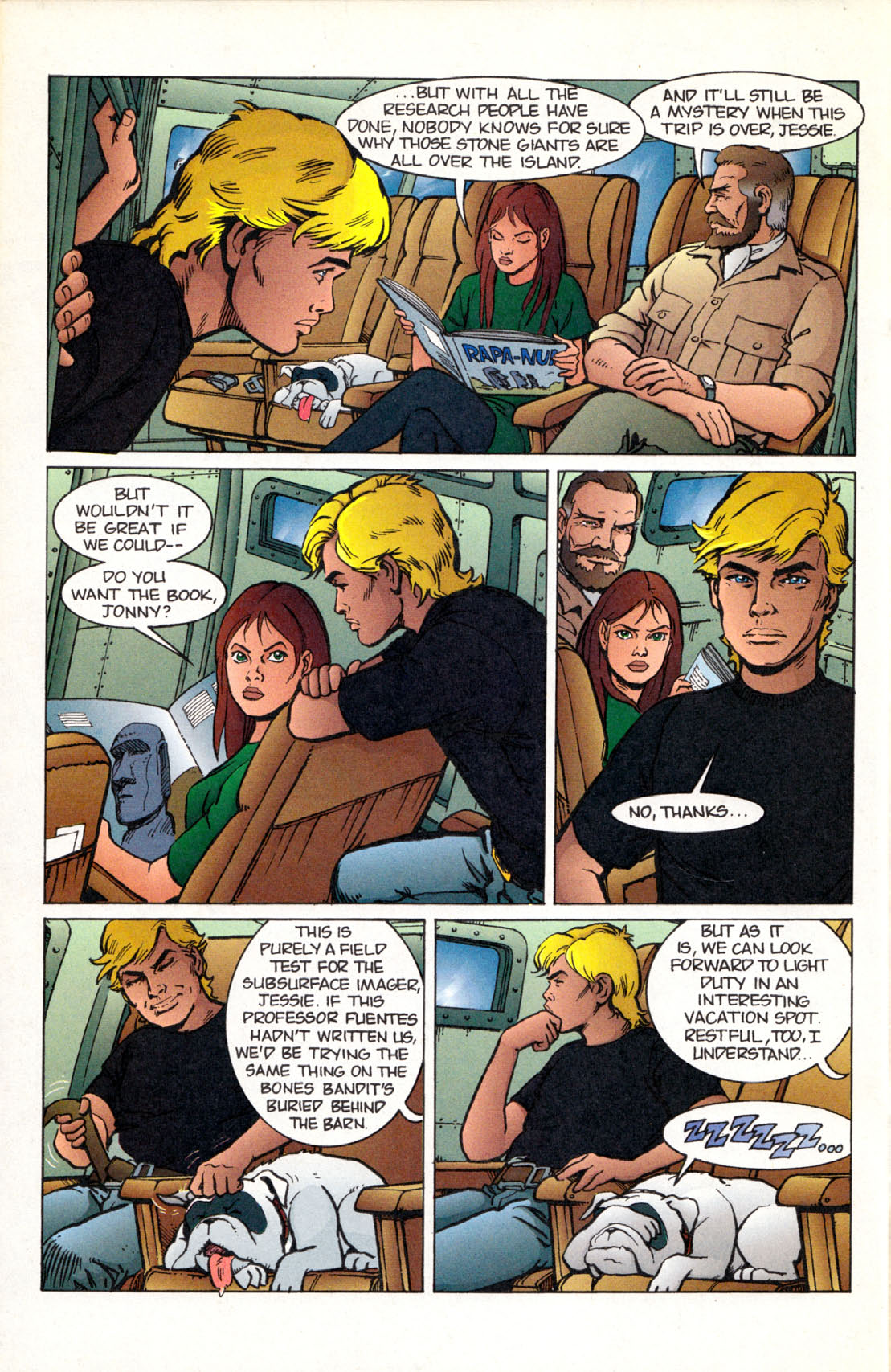 Read online The Real Adventures of Jonny Quest comic -  Issue #12 - 4