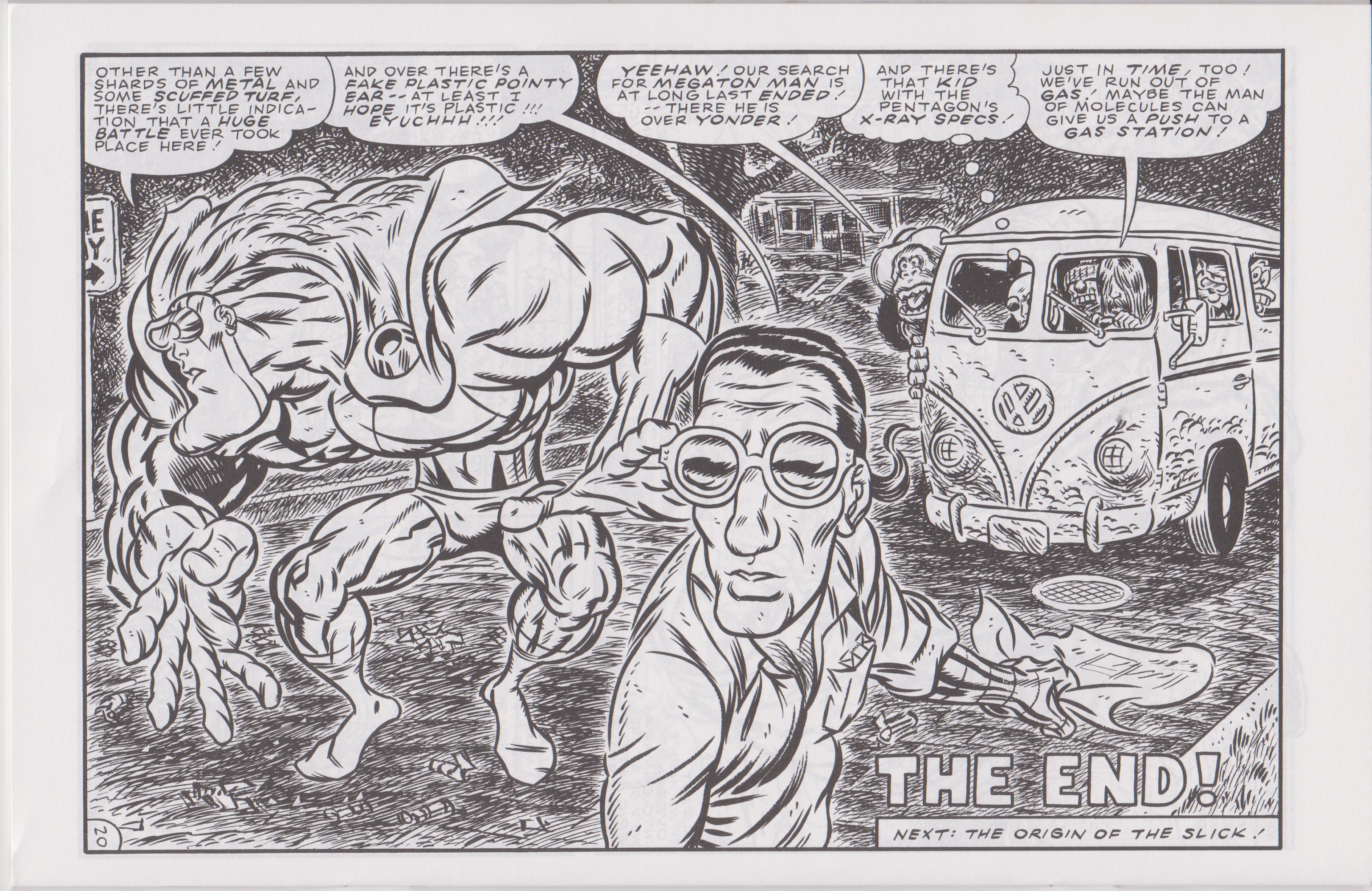 Read online Don Simpson's Bizarre Heroes comic -  Issue #14 - 23