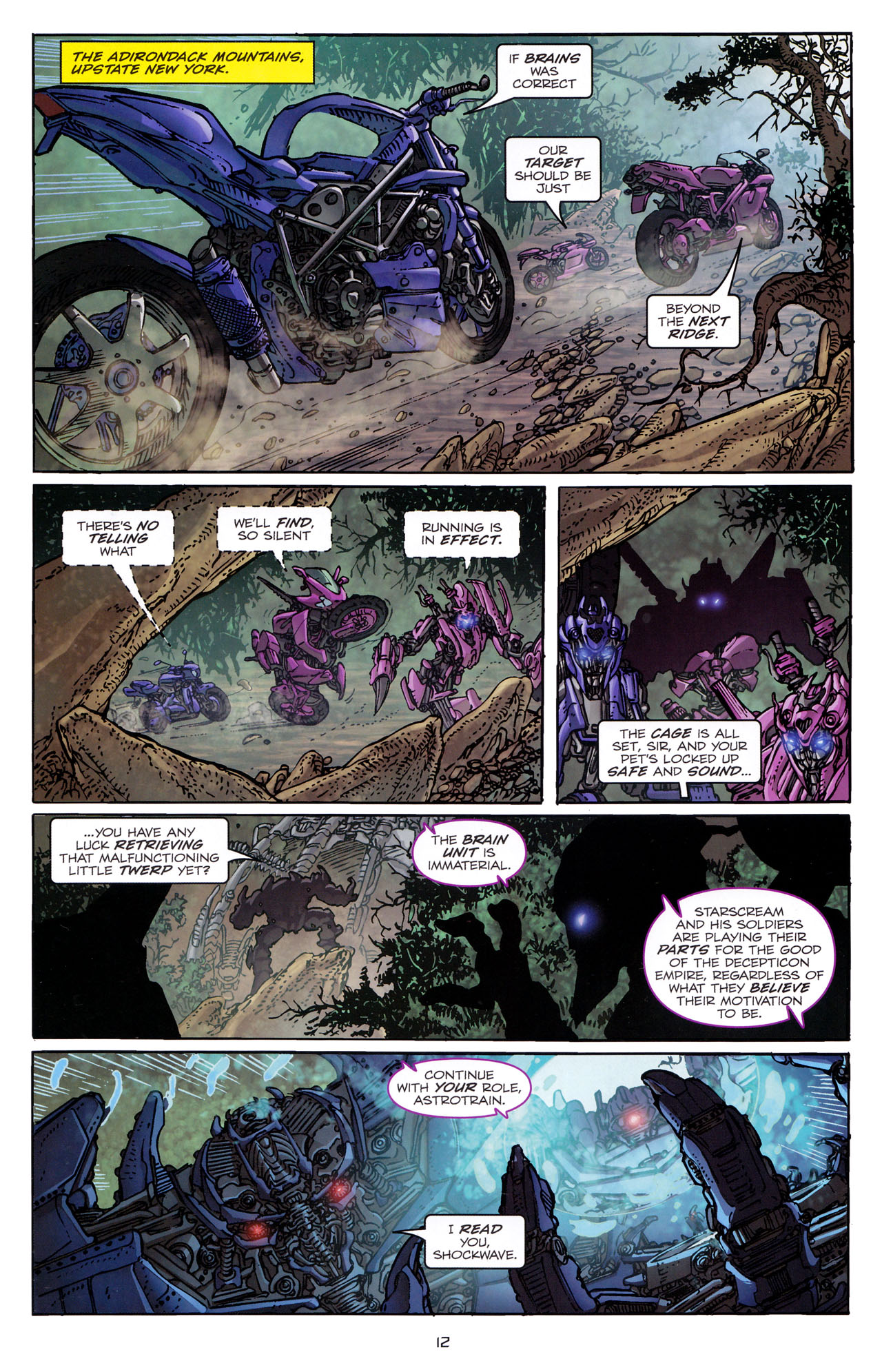 Read online Transformers: Dark of the Moon Rising Storm comic -  Issue #3 - 13