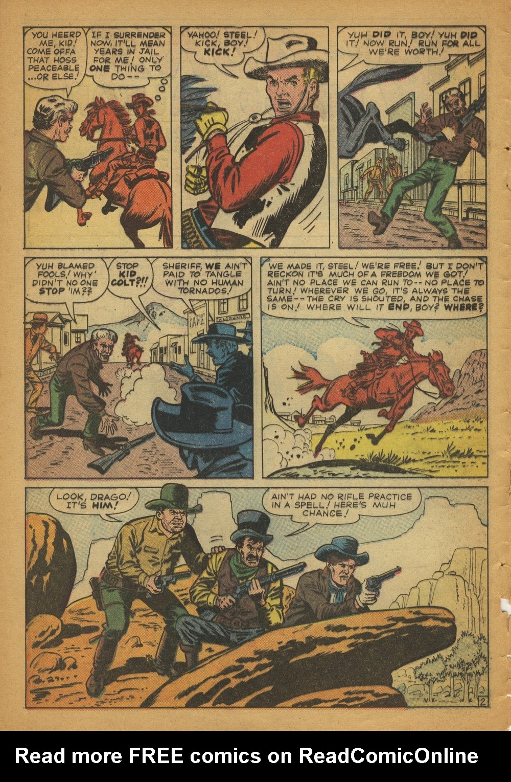 Read online Kid Colt Outlaw comic -  Issue #97 - 4