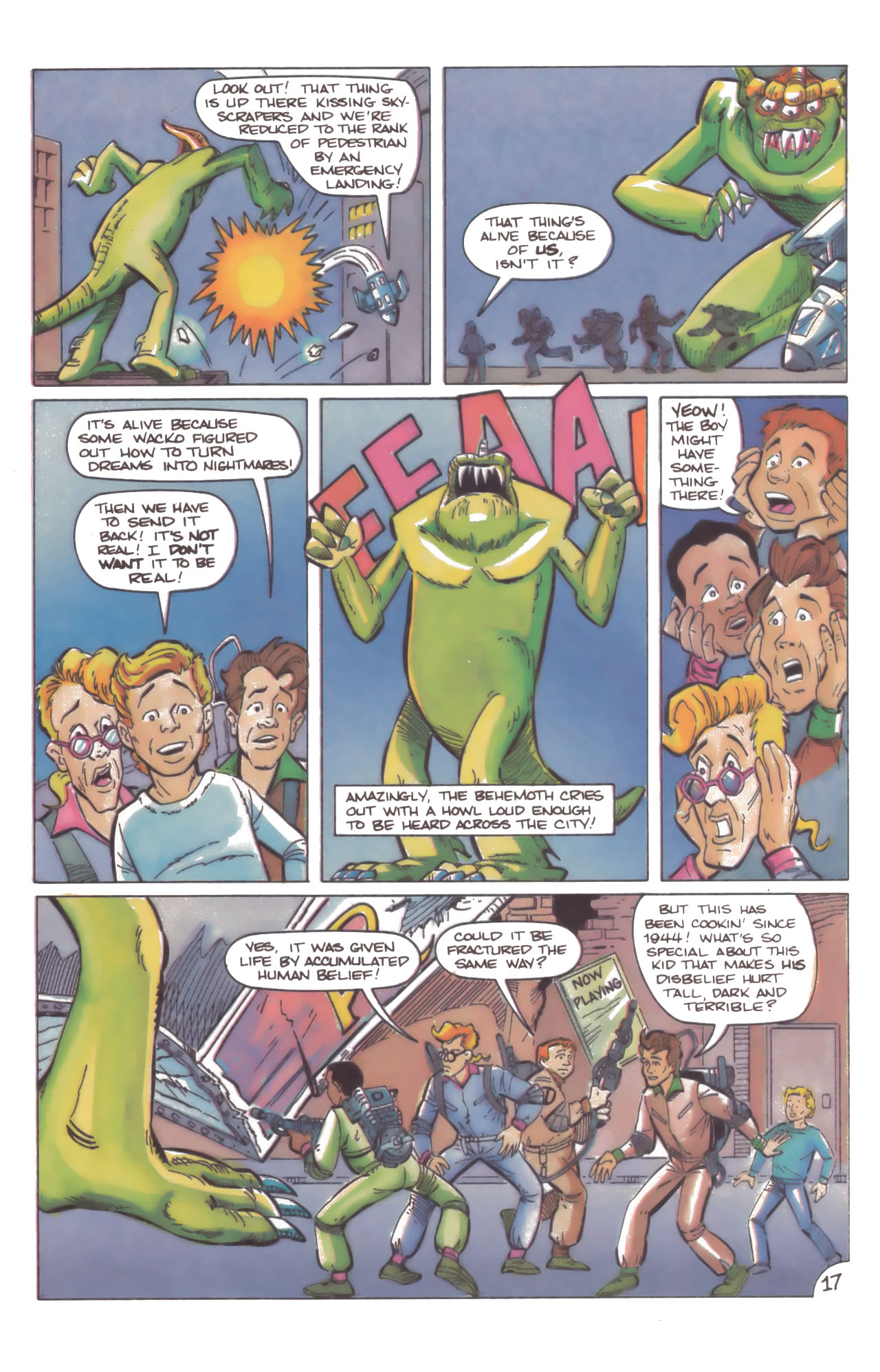 Read online Real Ghostbusters comic -  Issue #23 - 25
