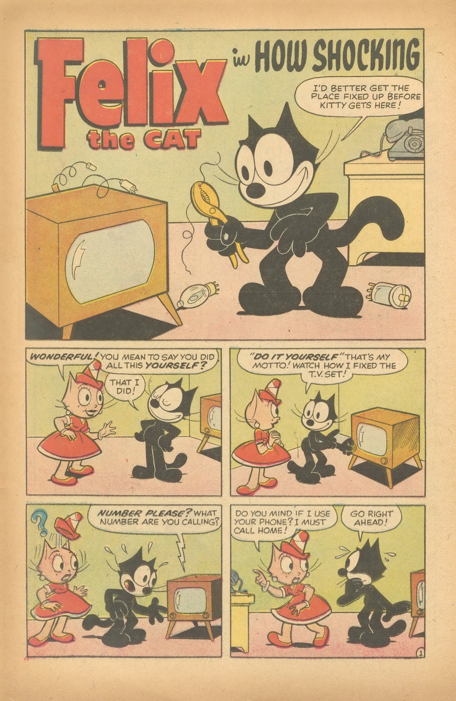 Read online Felix the Cat (1955) comic -  Issue #78 - 12