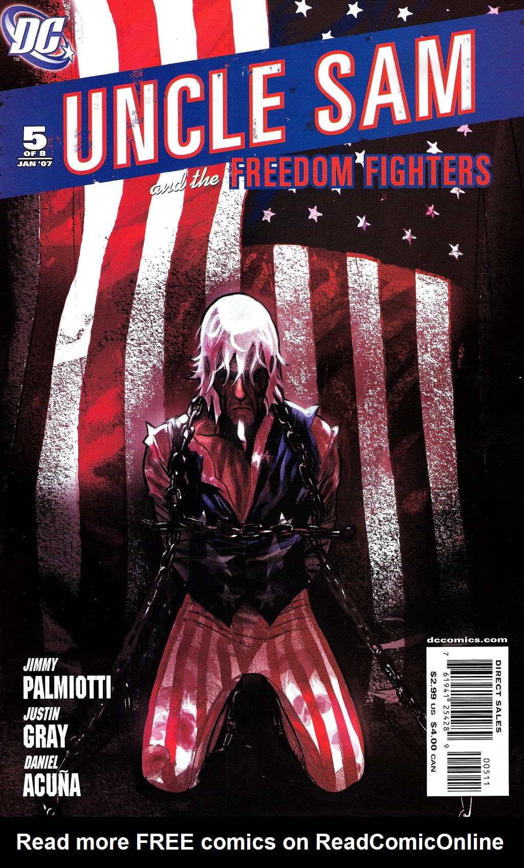 Read online Uncle Sam and the Freedom Fighters (2006) comic -  Issue #5 - 2