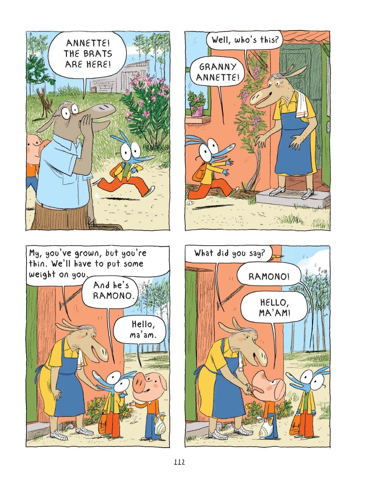 Read online Ariol comic -  Issue # TPB 2 - 114