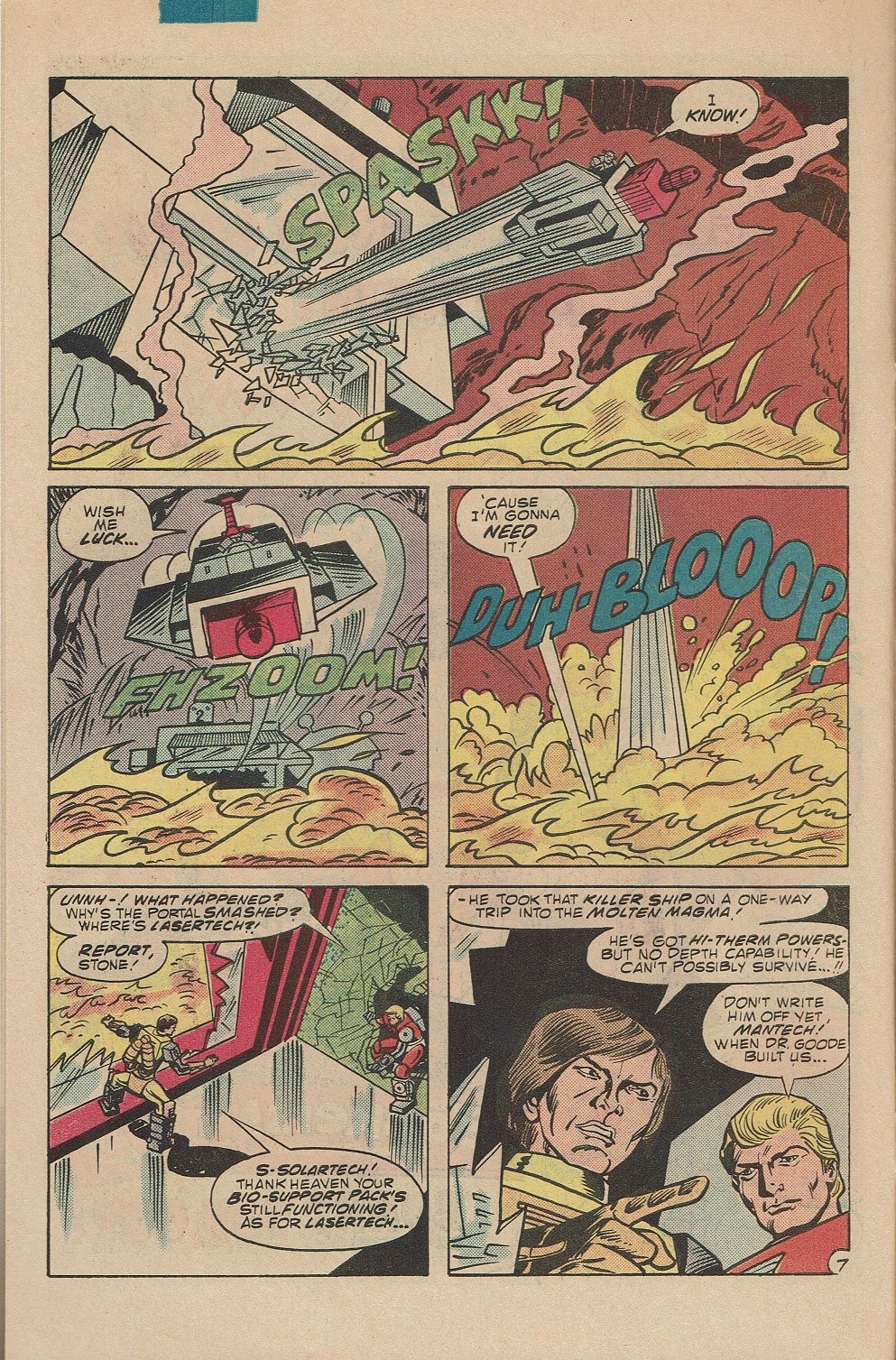 Read online ManTech Robot Warriors comic -  Issue #2 - 10