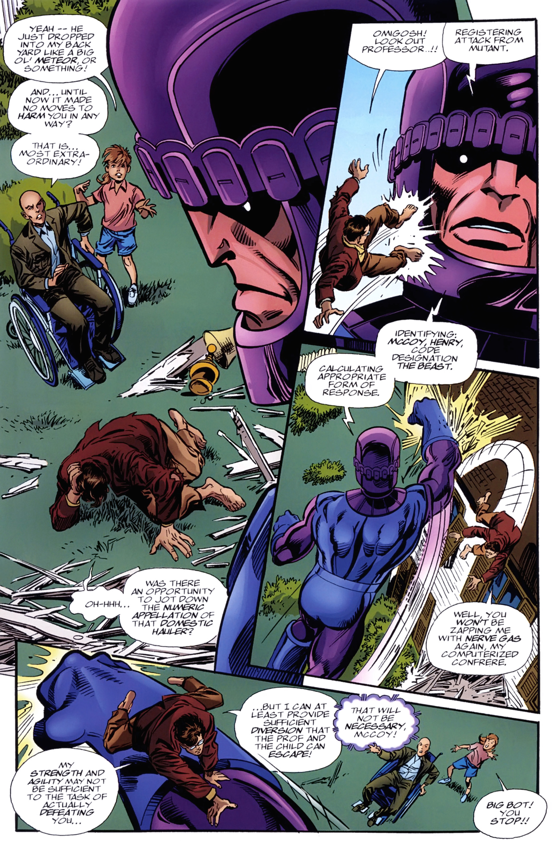 Read online X-Men: Hidden Years comic -  Issue #10 - 34
