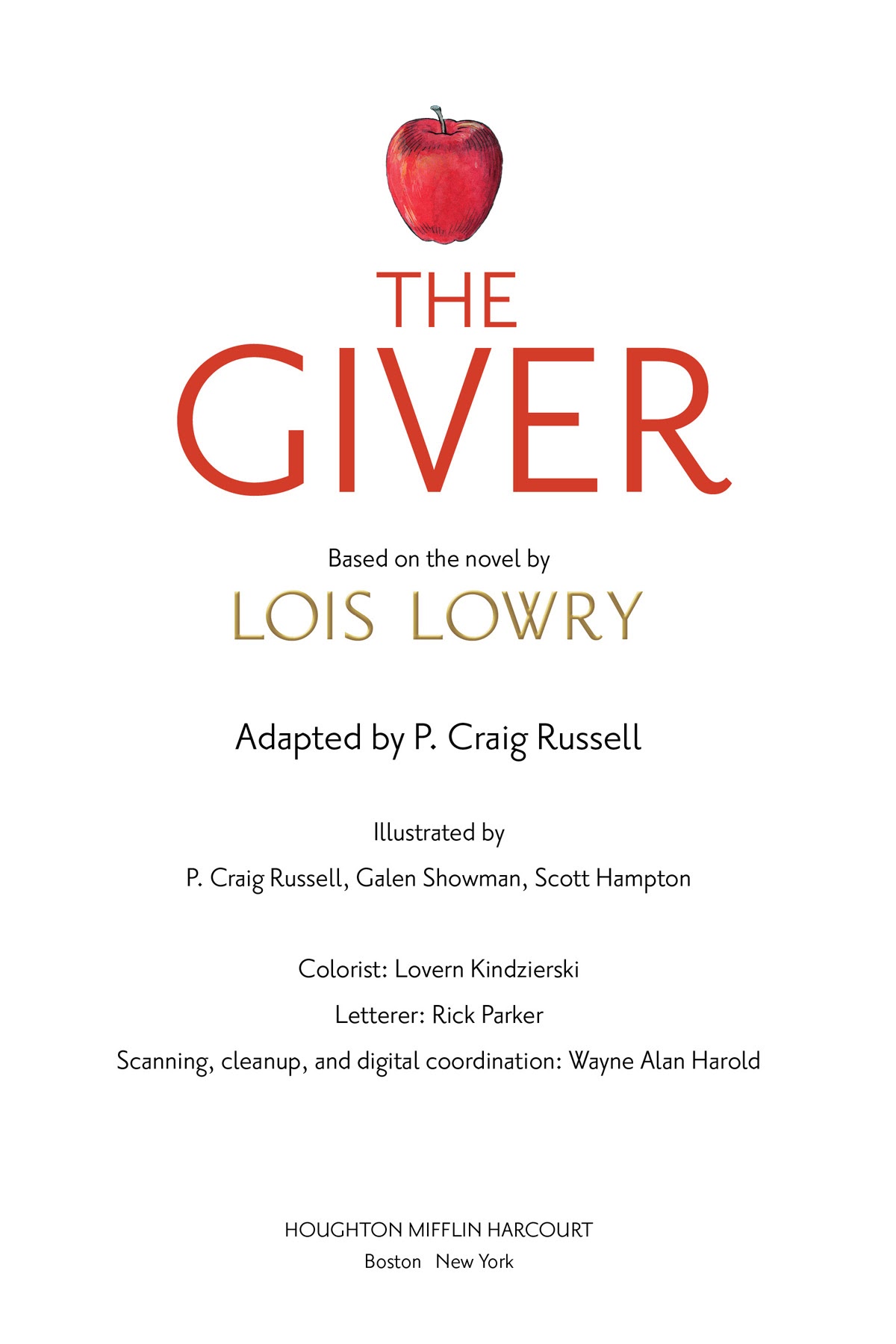 Read online The Giver comic -  Issue # TPB (Part 1) - 3