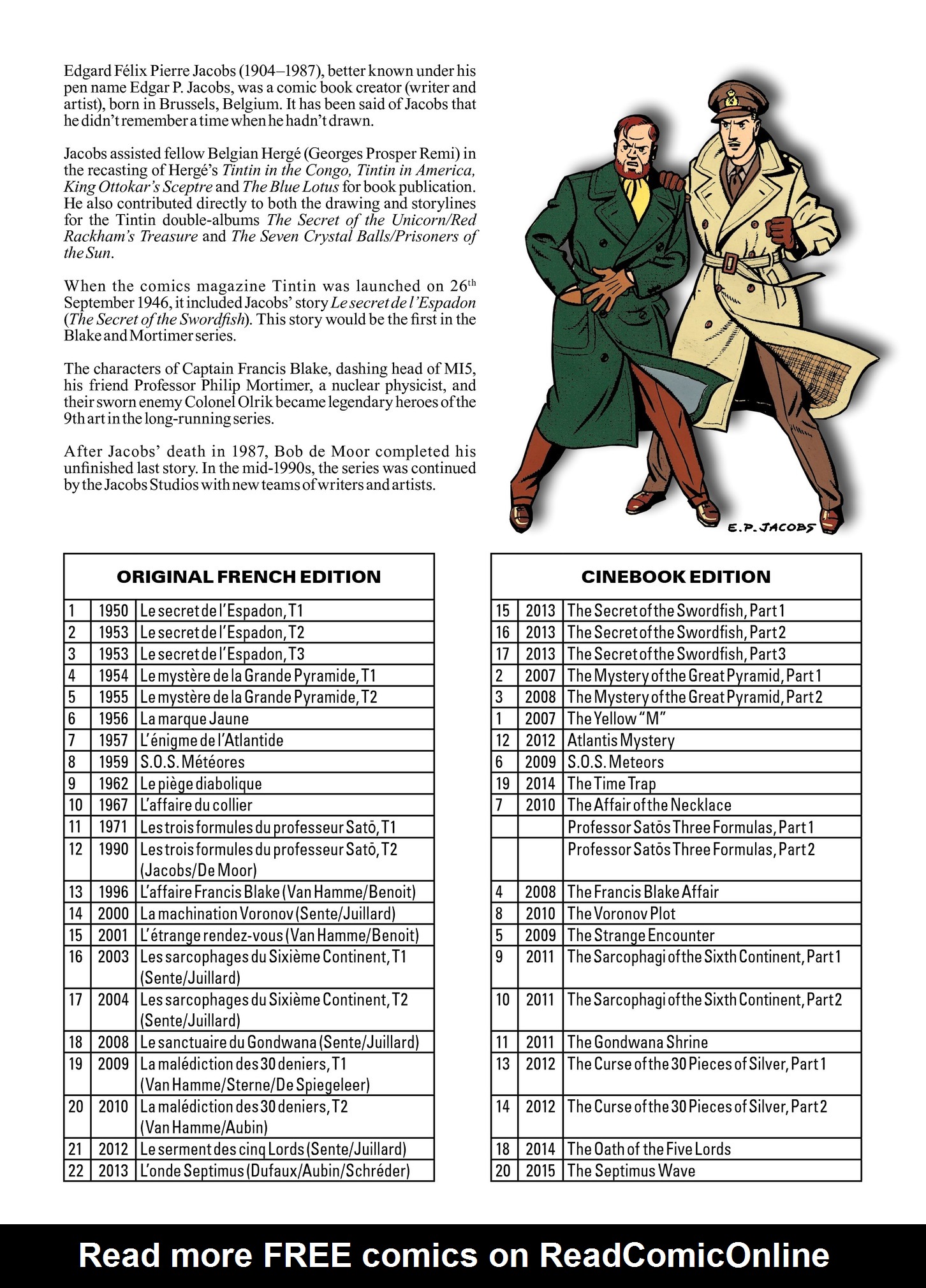 Read online Blake & Mortimer comic -  Issue #19 - 72