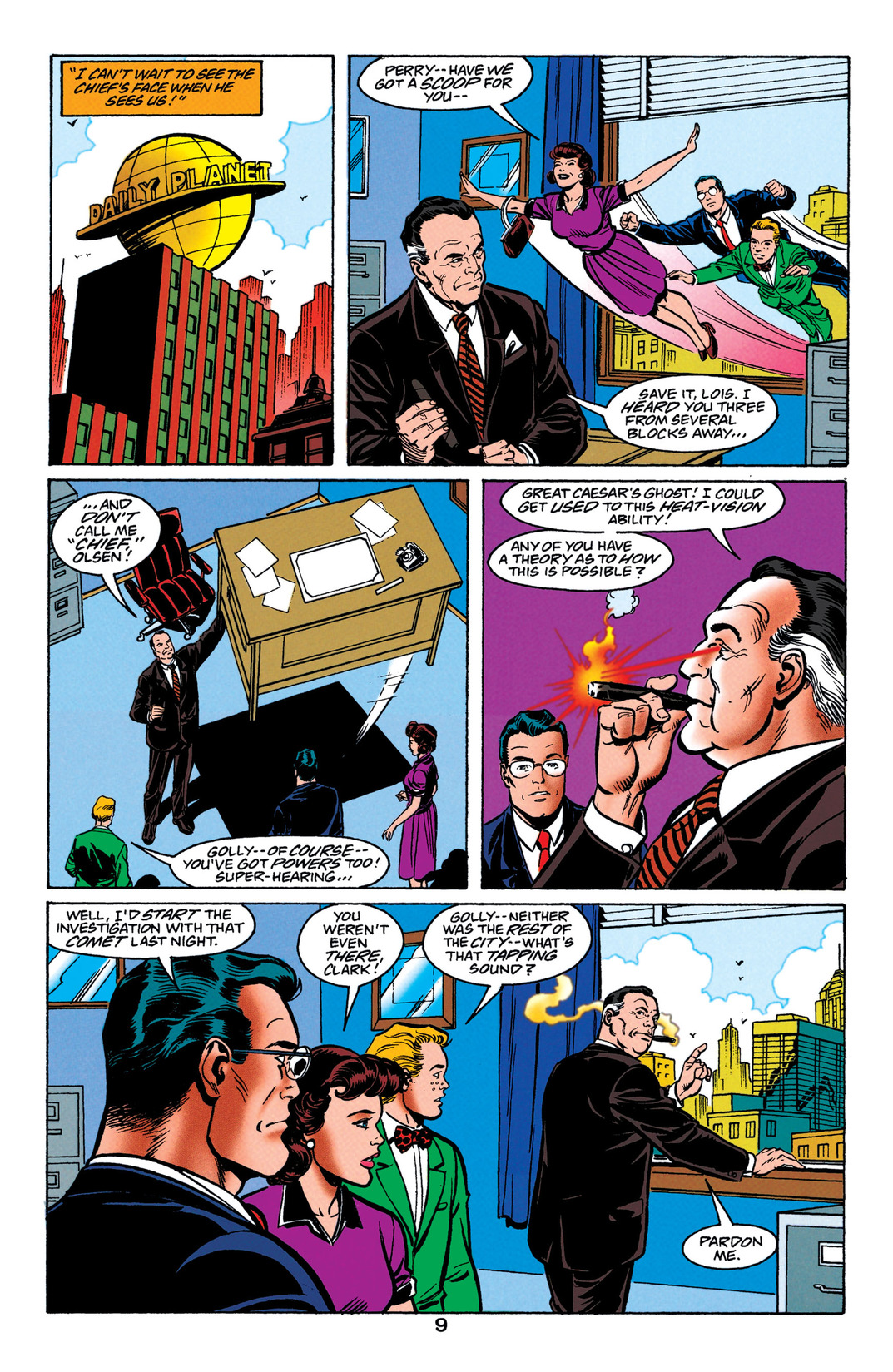 Read online Adventures of Superman (1987) comic -  Issue #559 - 10