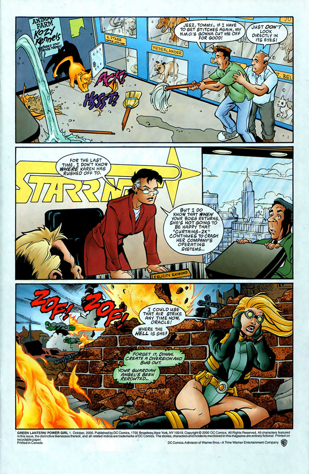 Read online Green Lantern/Power Girl comic -  Issue # Full - 2