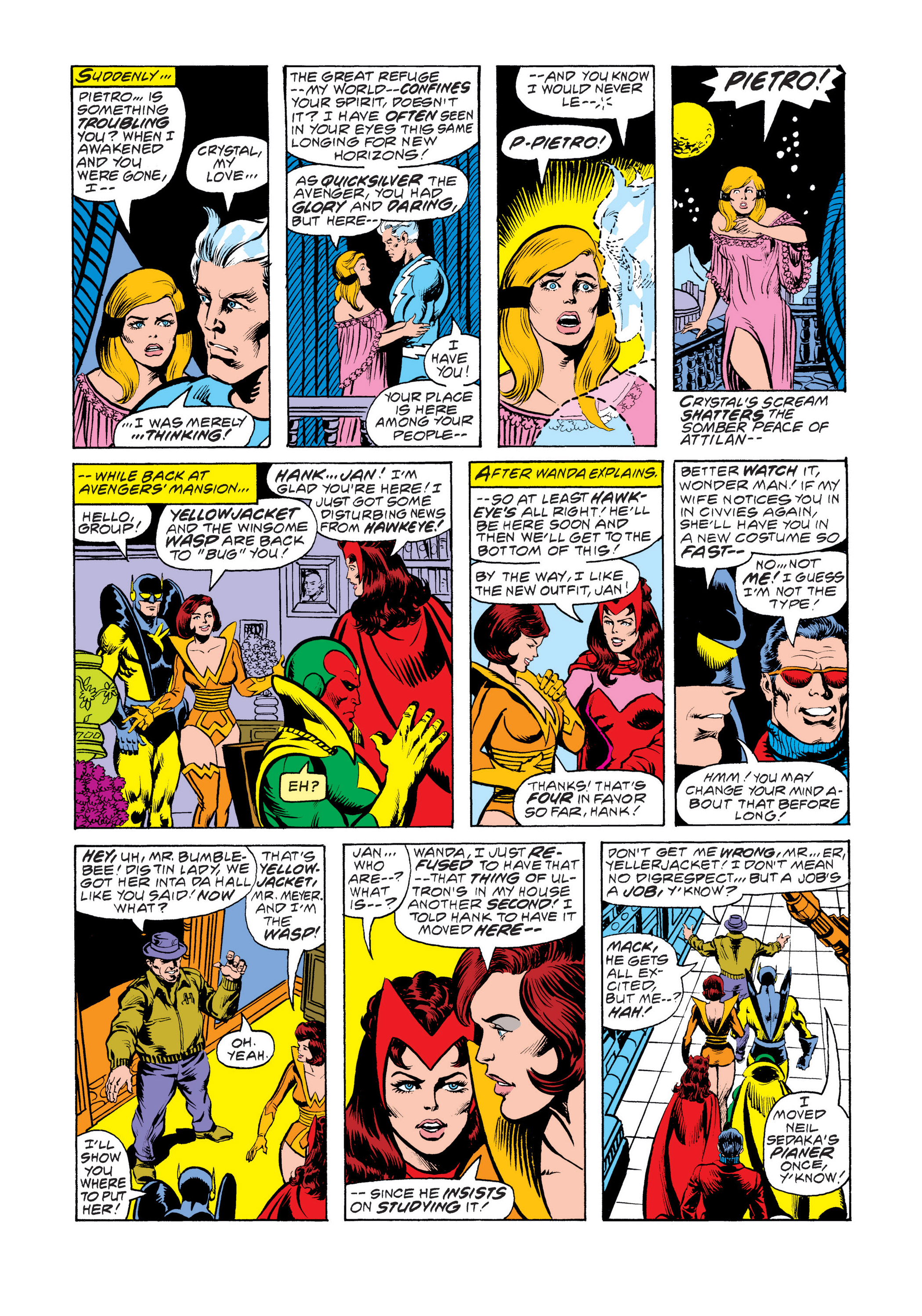 Read online Marvel Masterworks: The Avengers comic -  Issue # TPB 17 (Part 2) - 94