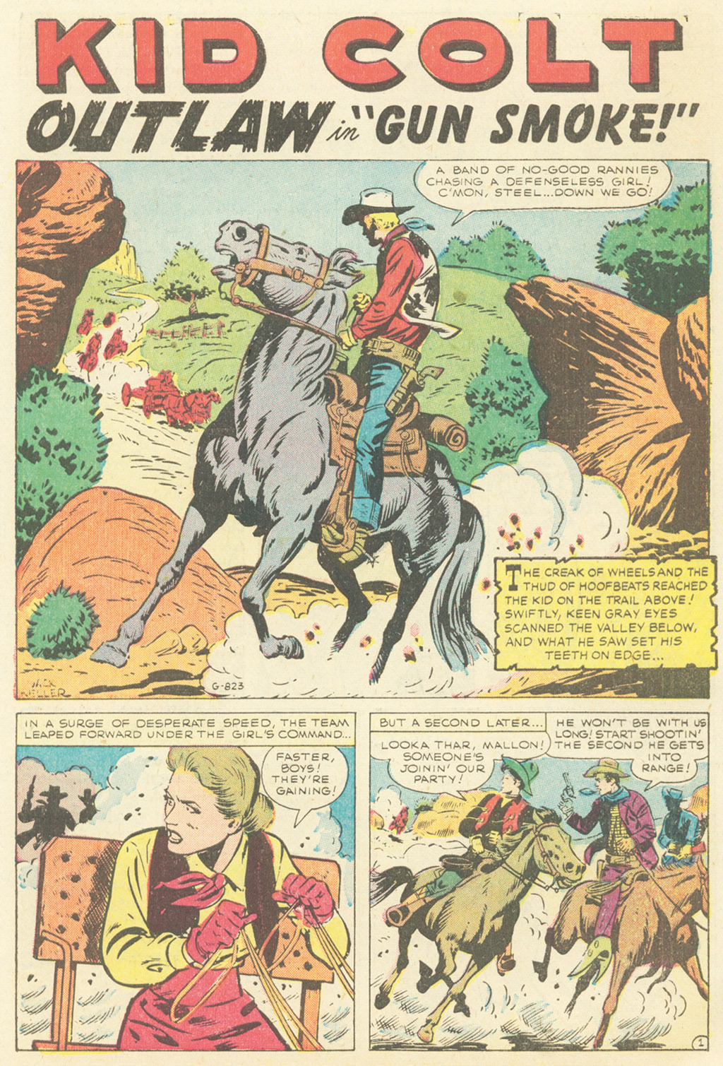 Read online Kid Colt Outlaw comic -  Issue #54 - 27