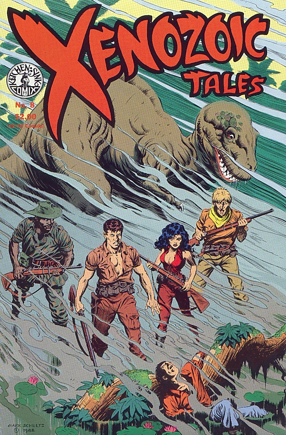 Read online Xenozoic Tales comic -  Issue #8 - 2