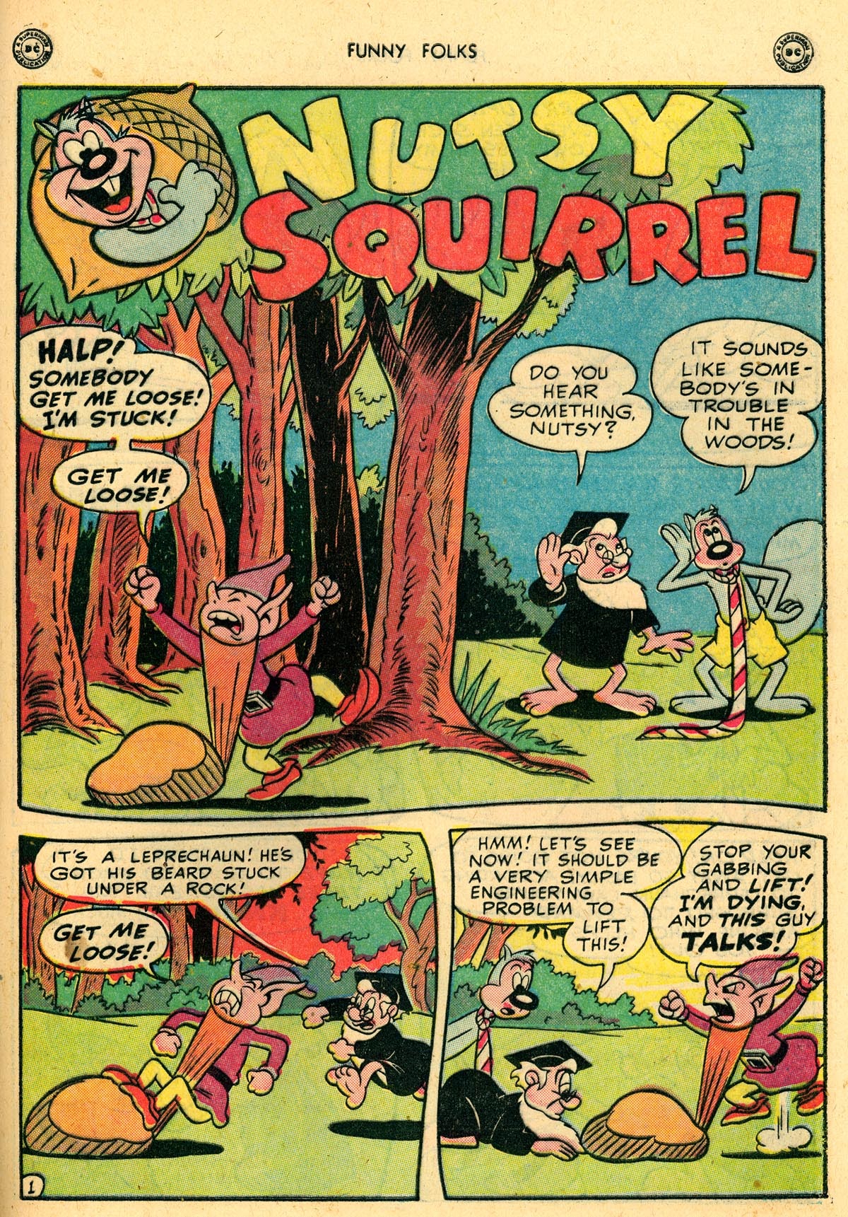 Read online Funny Folks comic -  Issue #18 - 43