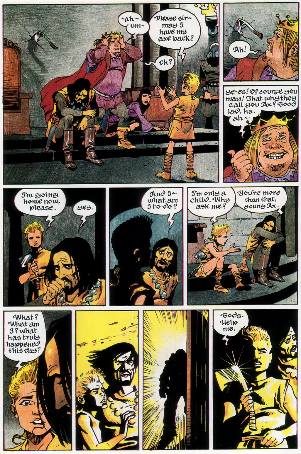 Read online Marvel Graphic Novel comic -  Issue #44 - Ax - 25