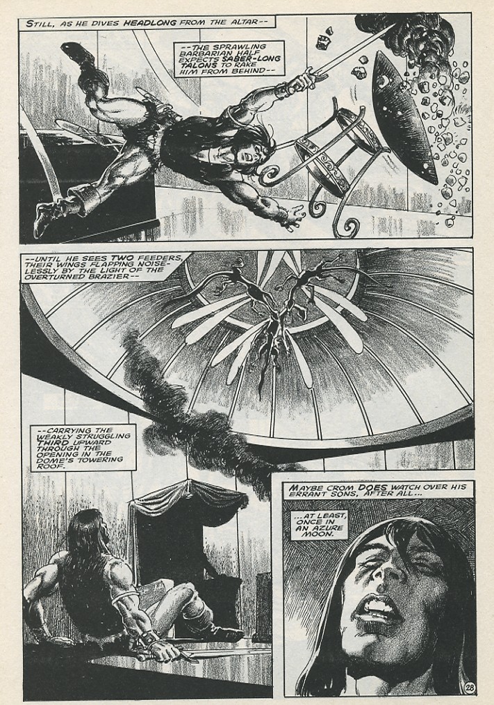 Read online The Savage Sword Of Conan comic -  Issue #223 - 30