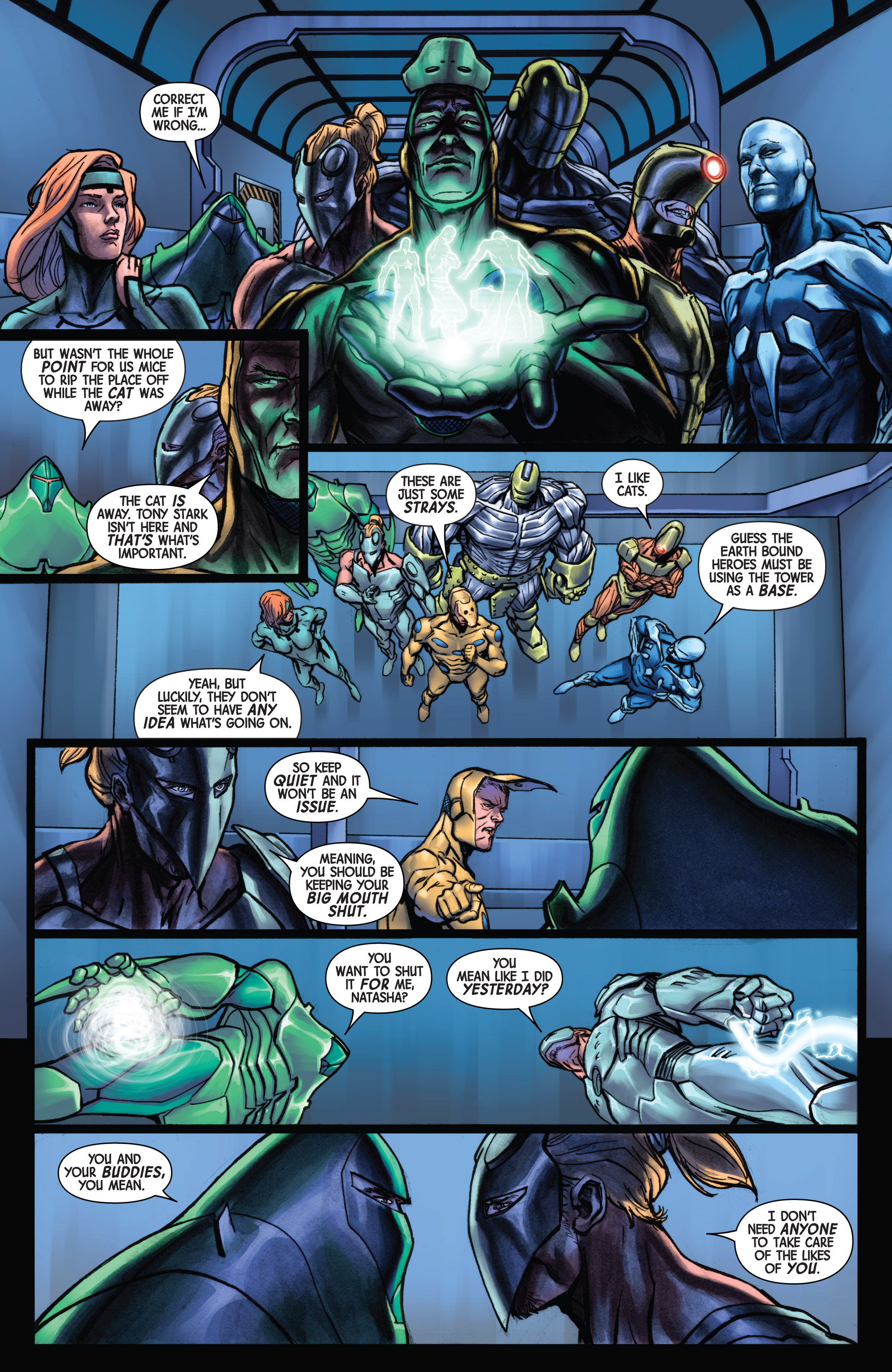 Read online Infinity: Heist comic -  Issue #3 - 5