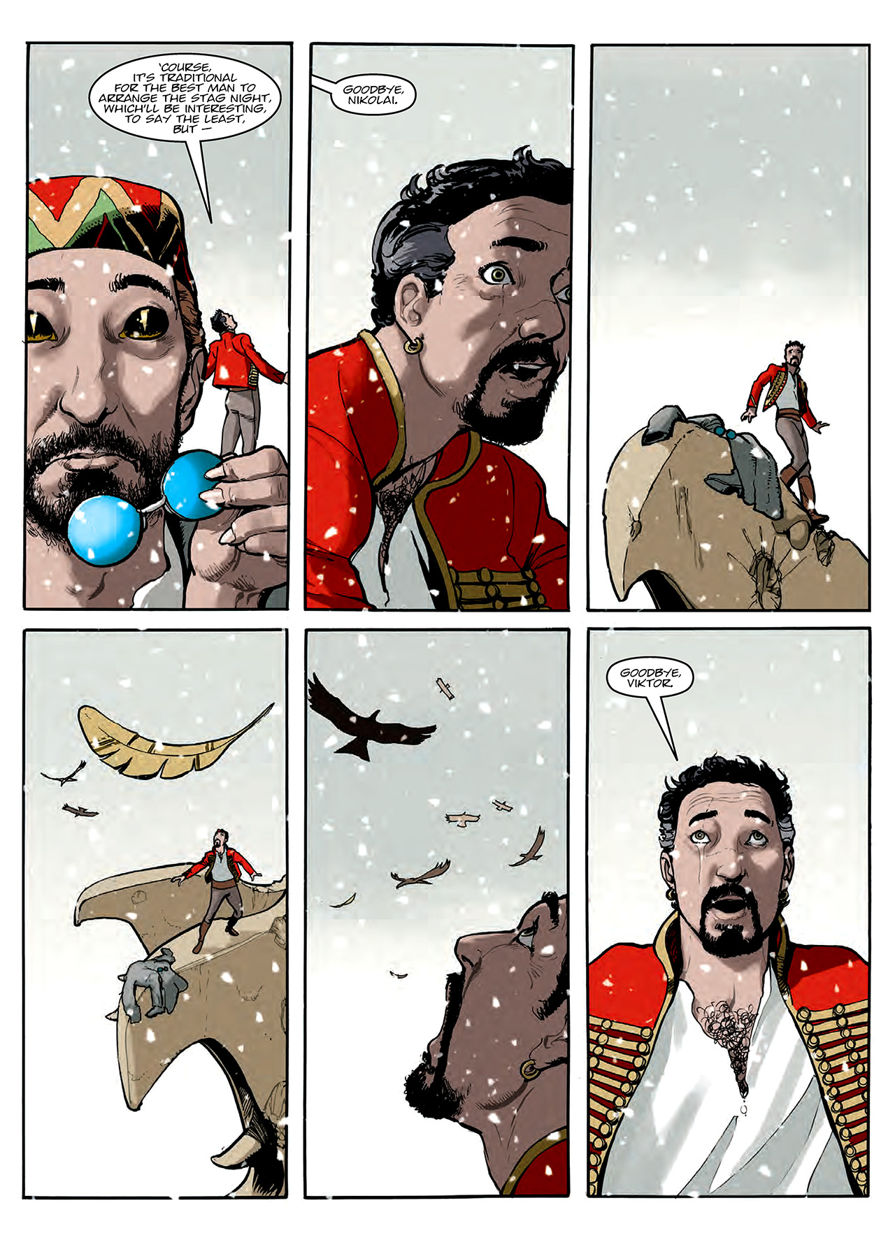 Read online Nikolai Dante comic -  Issue # TPB 11 - 159