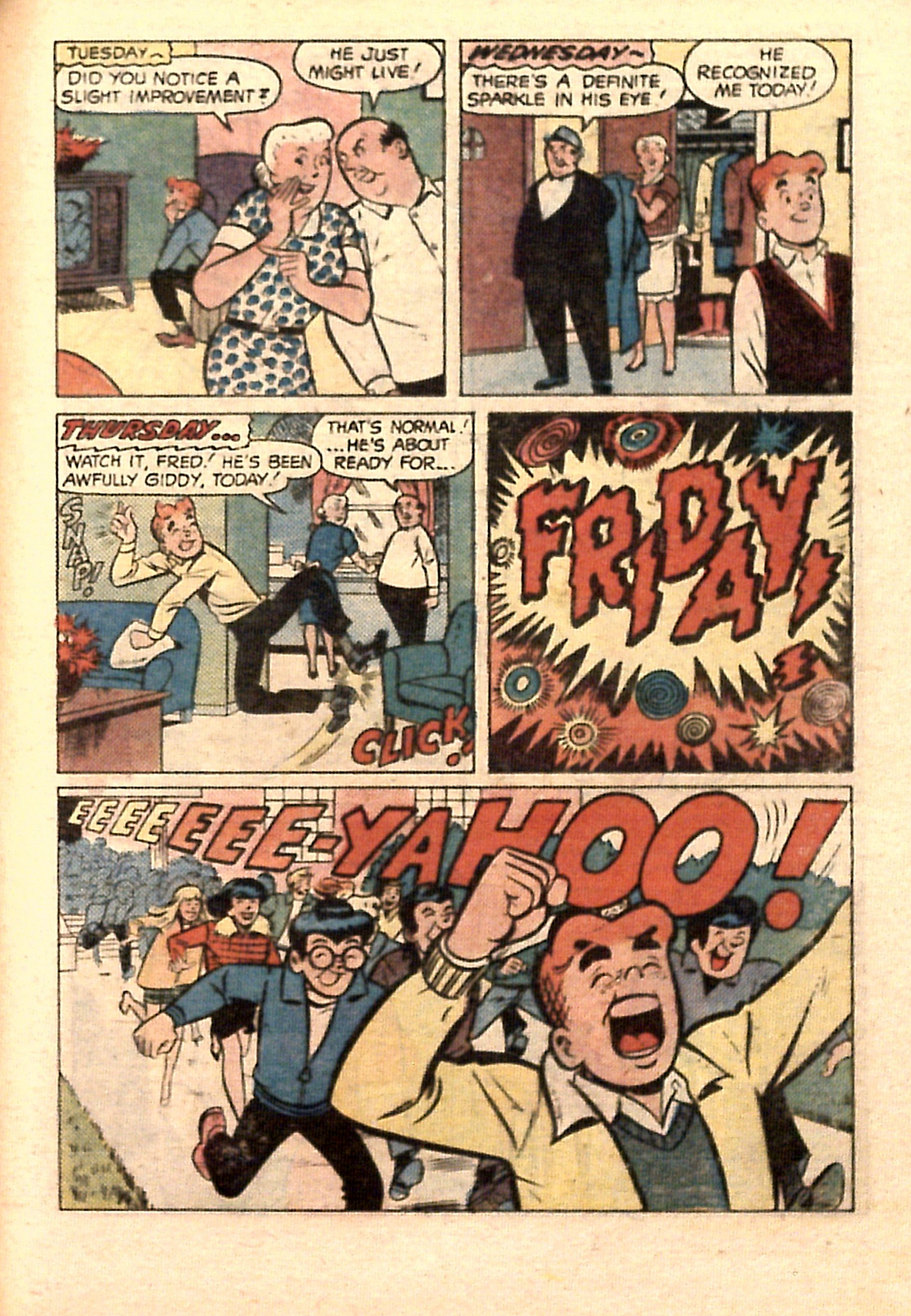 Read online Archie...Archie Andrews, Where Are You? Digest Magazine comic -  Issue #20 - 125