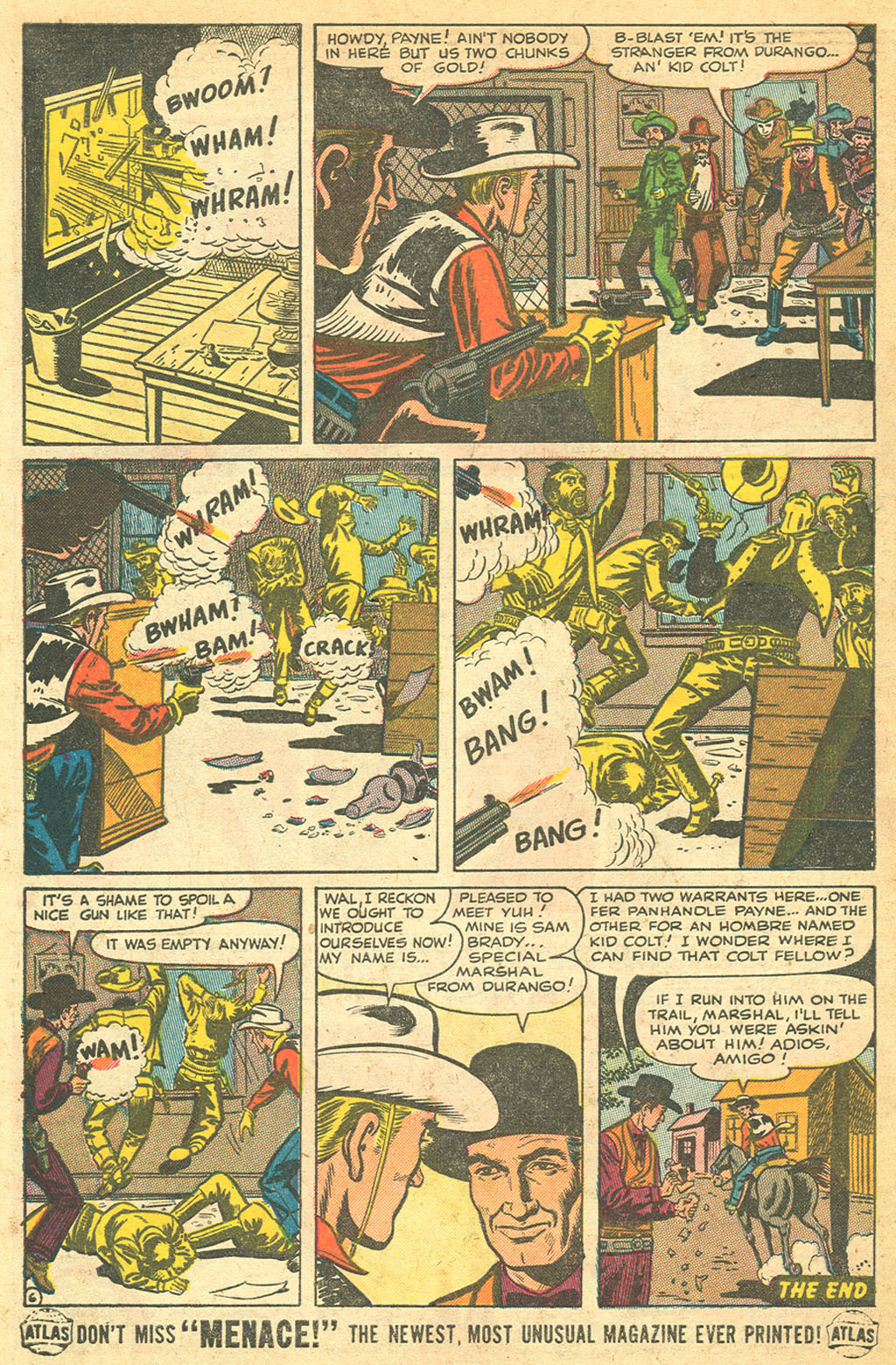 Read online Kid Colt Outlaw comic -  Issue #27 - 32