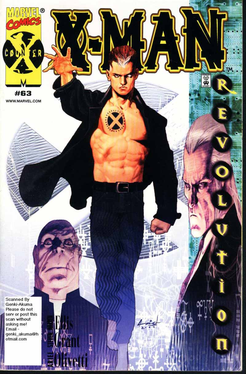 Read online X-Man comic -  Issue #63 - 1