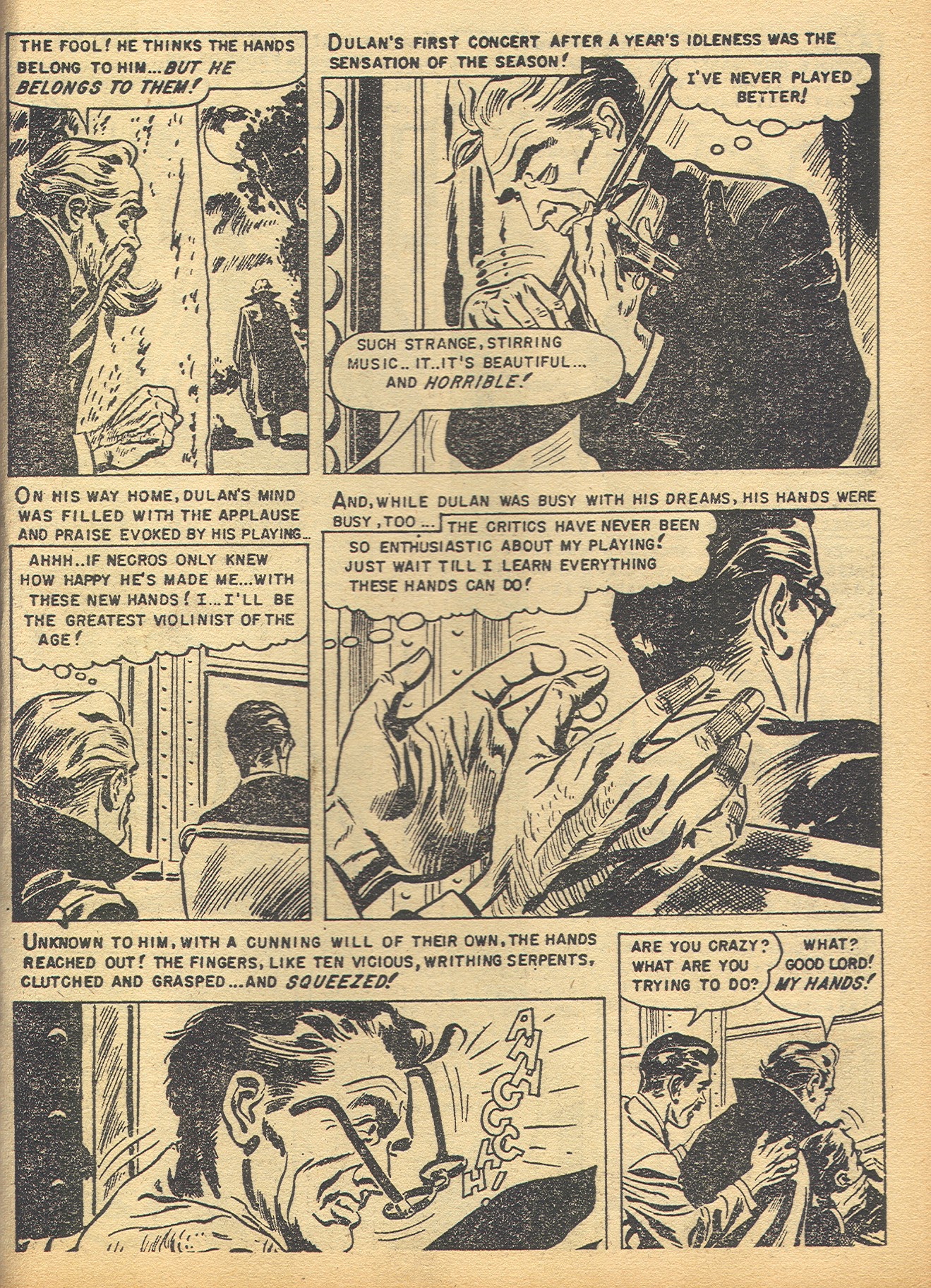 Read online Black Magic (1950) comic -  Issue #19 - 44