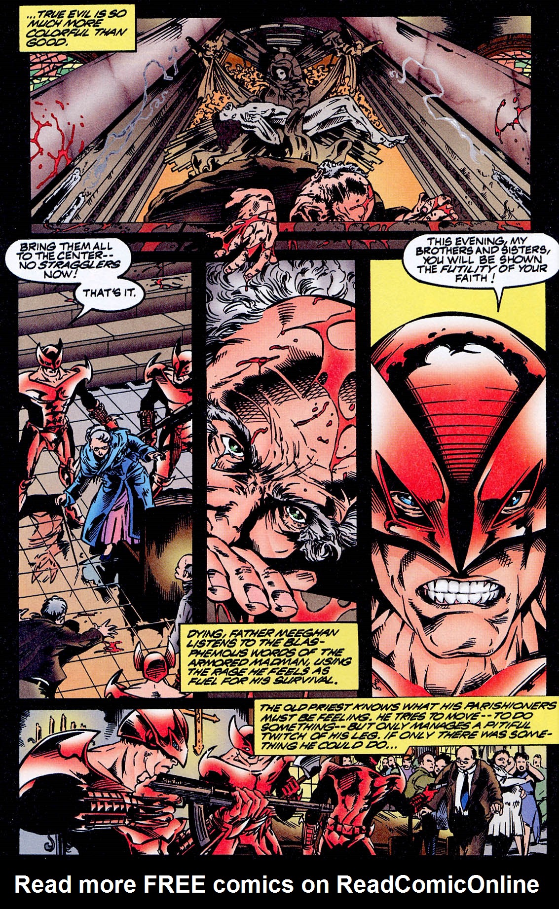 Read online Vampirella/Shadowhawk: Creatures of the Night comic -  Issue # Full - 9