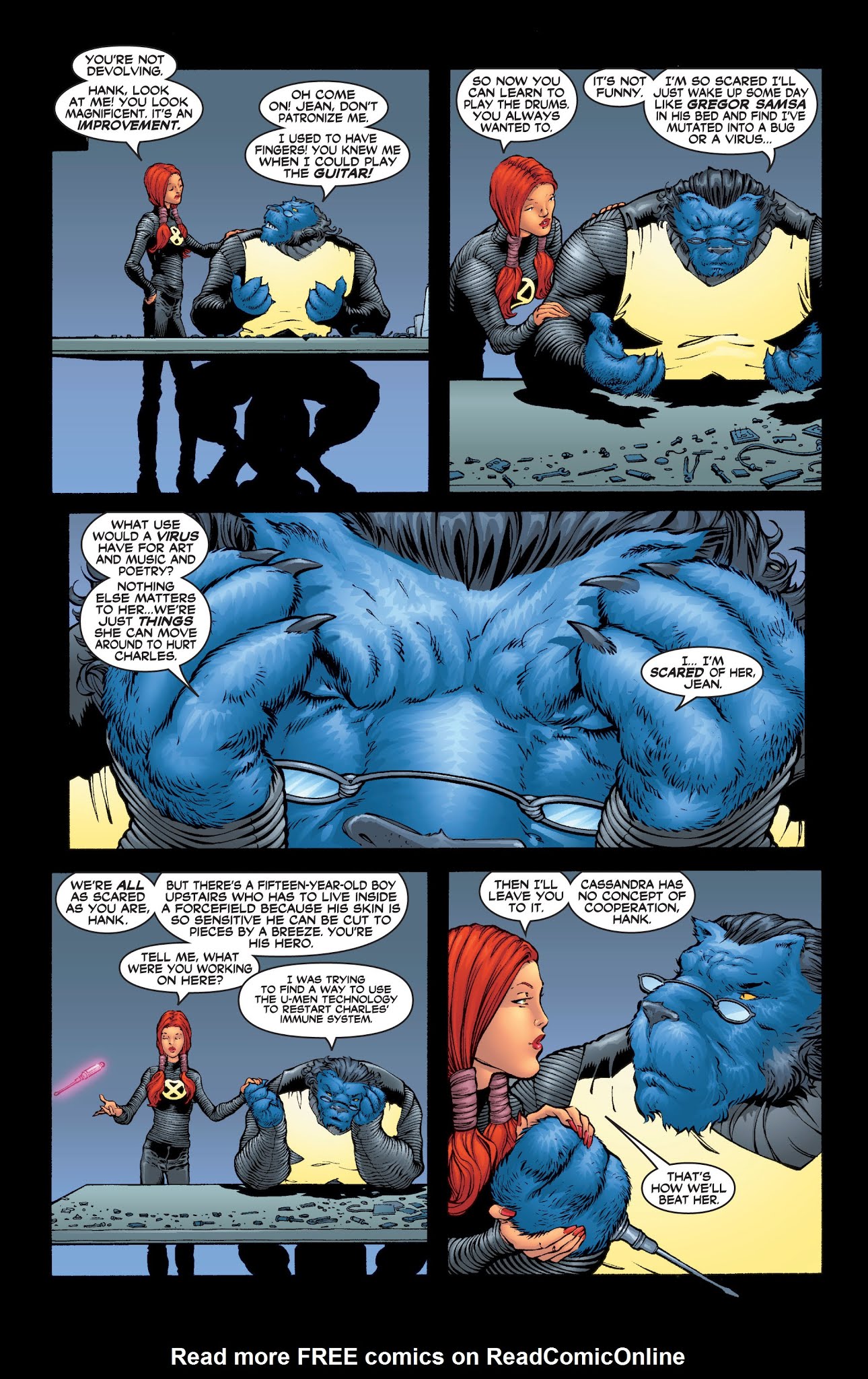 Read online New X-Men (2001) comic -  Issue # _TPB 2 - 113