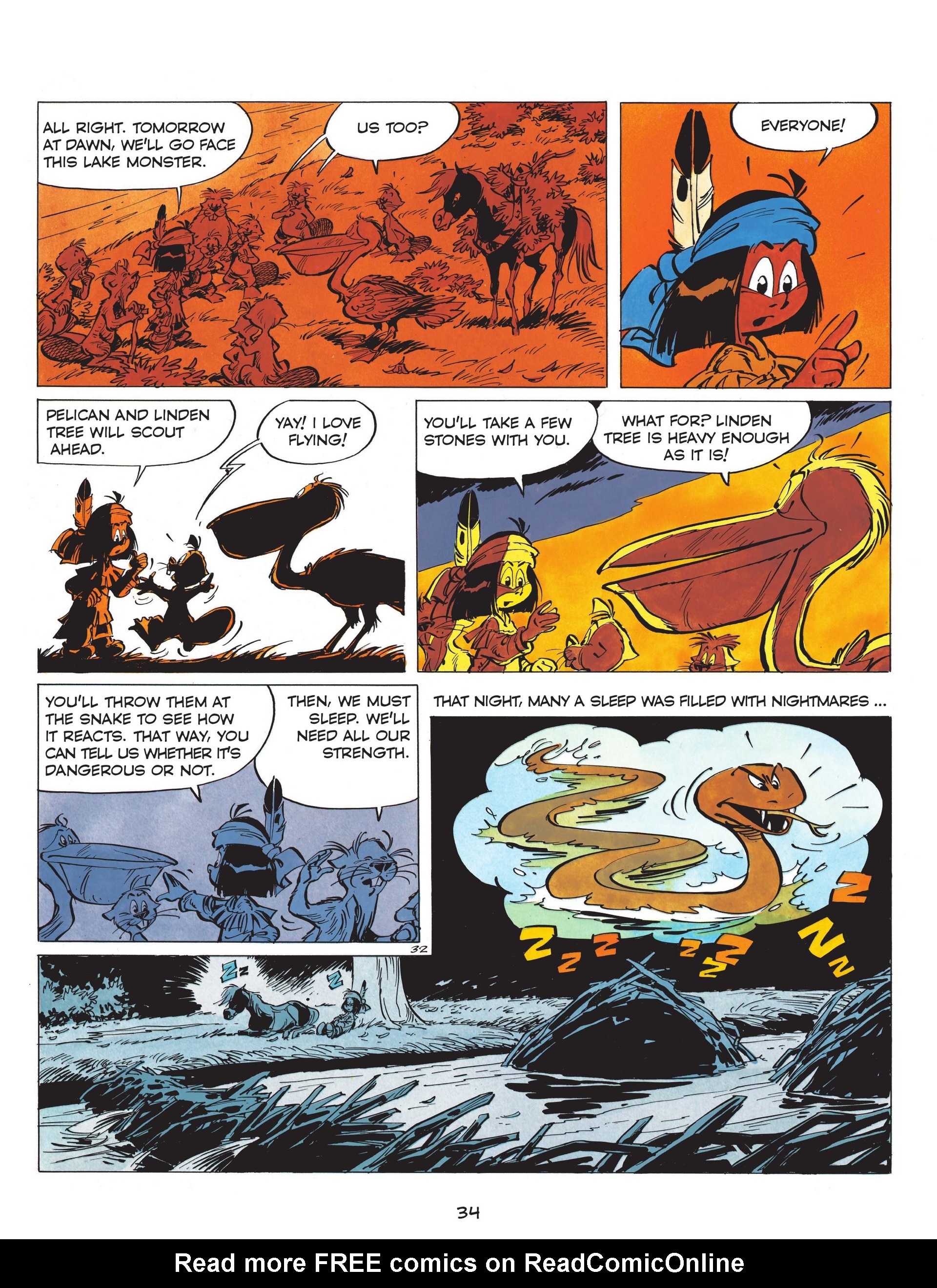 Read online Yakari comic -  Issue #16 - 36