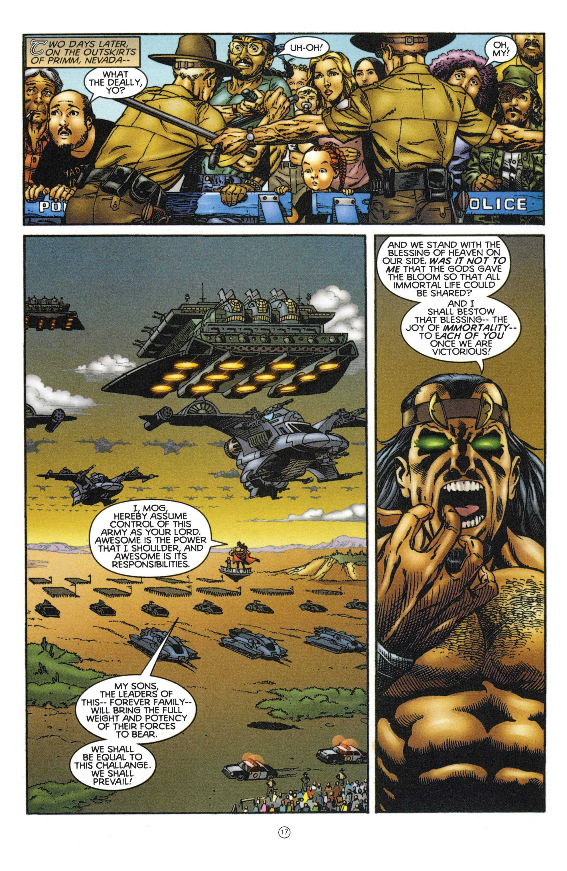 Read online Eternal Warriors comic -  Issue # Issue Mog - 15