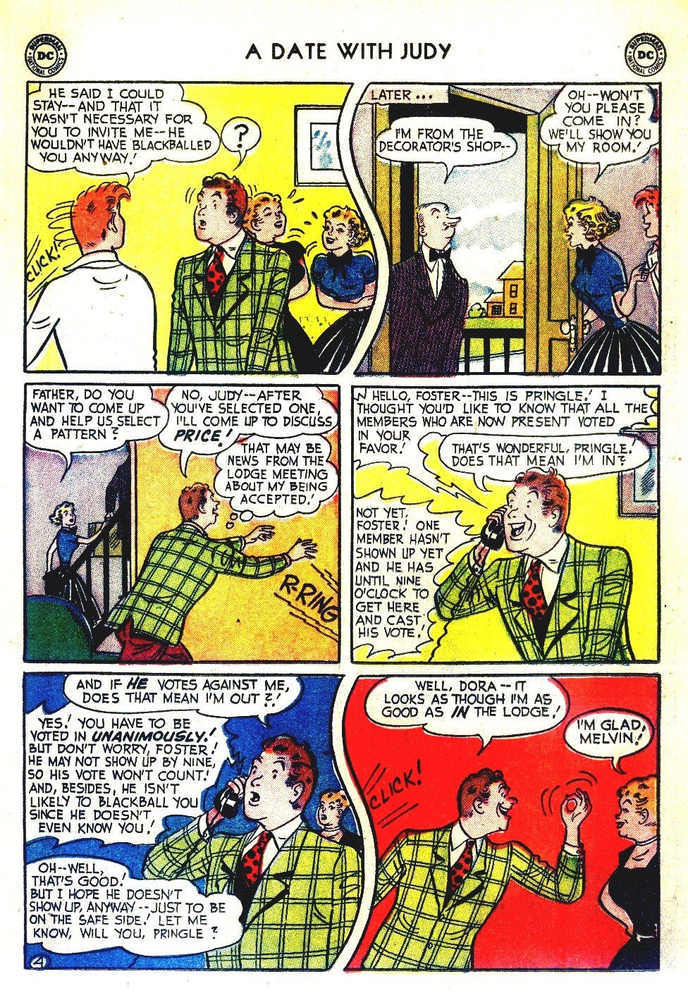 Read online A Date with Judy comic -  Issue #39 - 15