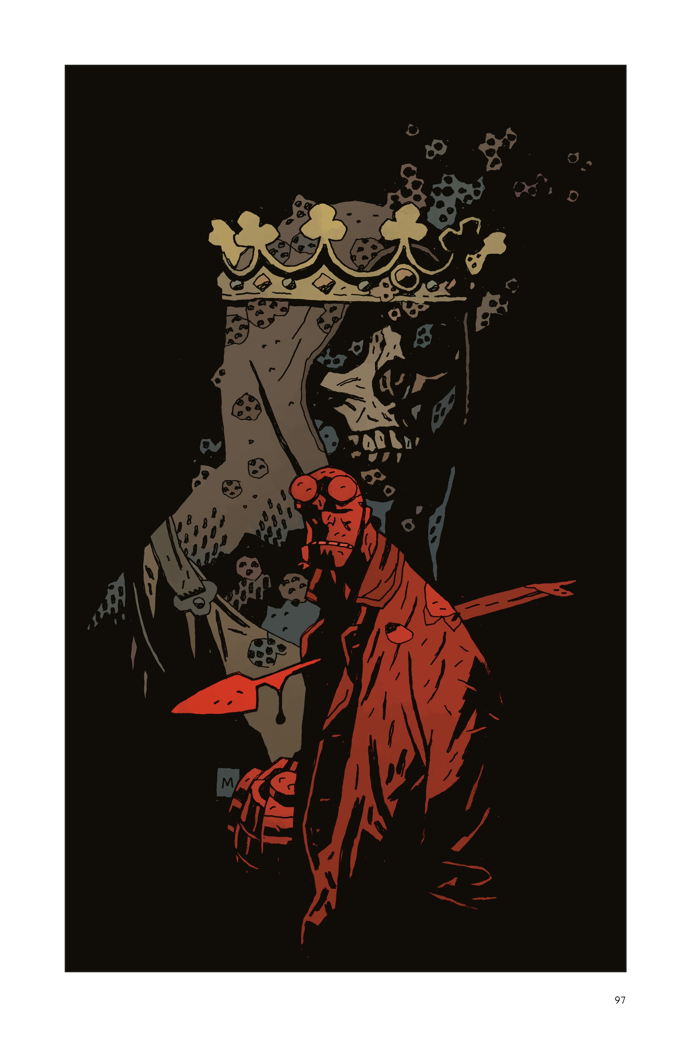 Read online Hellboy: 25 Years of Covers comic -  Issue # TPB (Part 1) - 99
